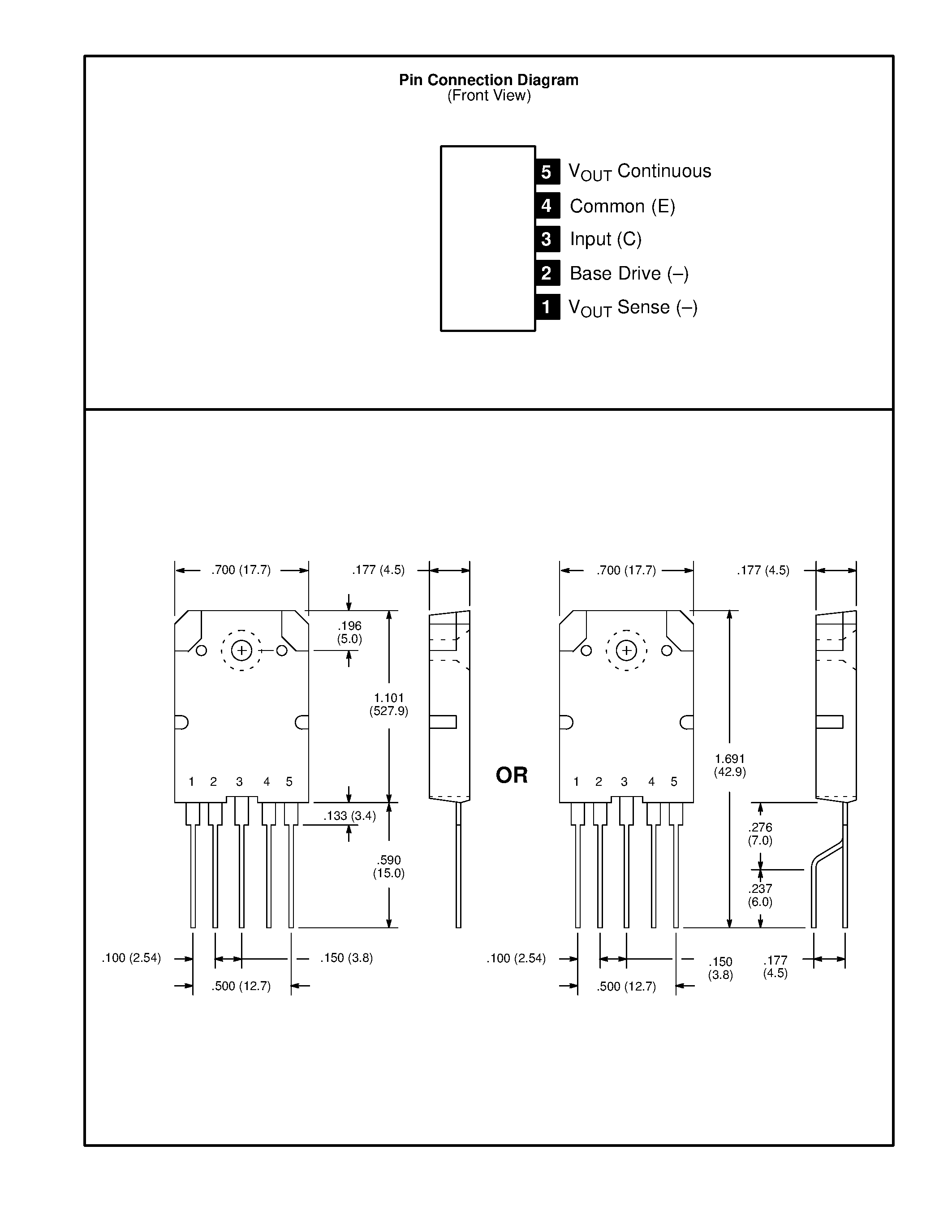 Datasheet NTE1796 - Integrated Circuit Hybrid Switching Voltage Regulator page 2