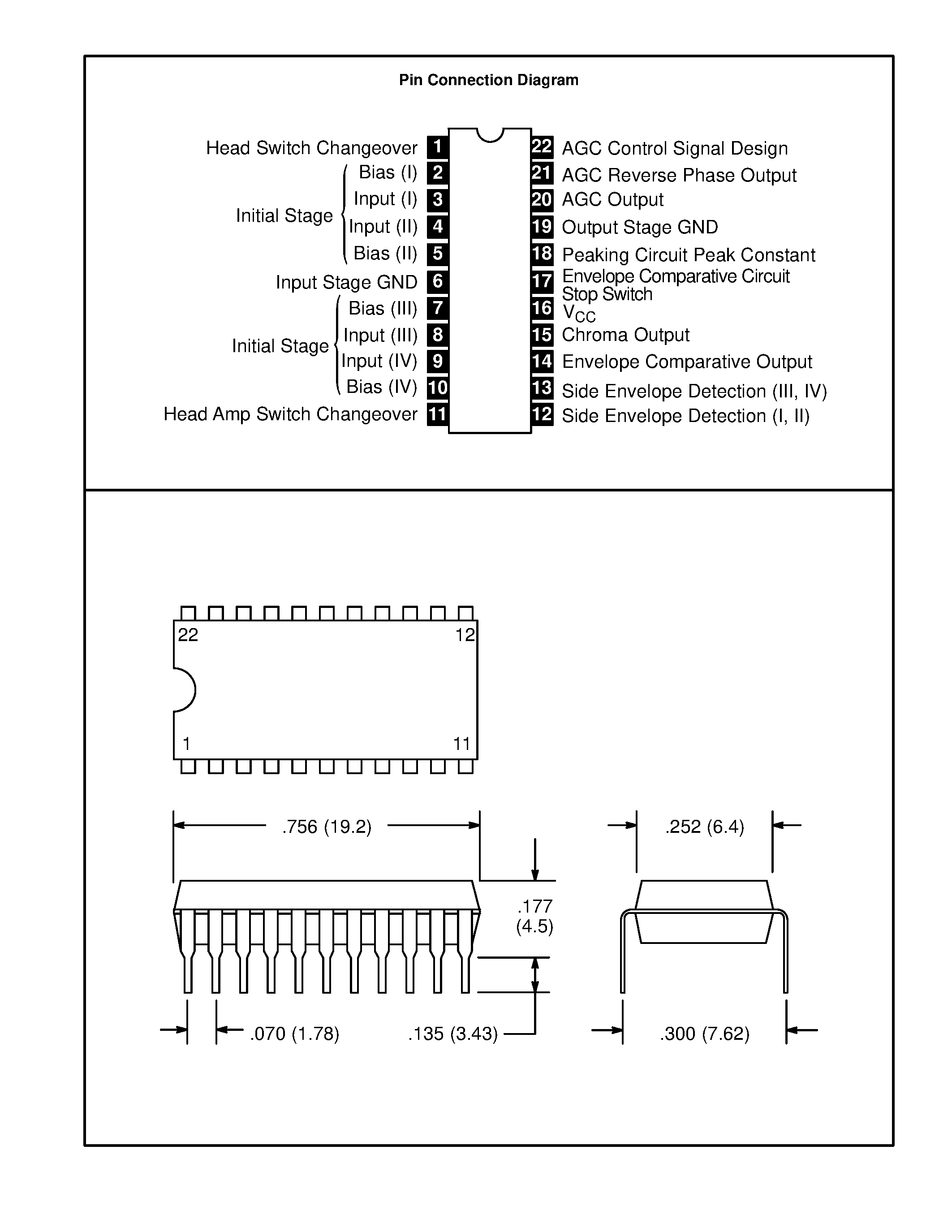 Datasheet NTE1806 - Integrated Circuit Head Amplifier Circuit for 4 Head VCR page 2
