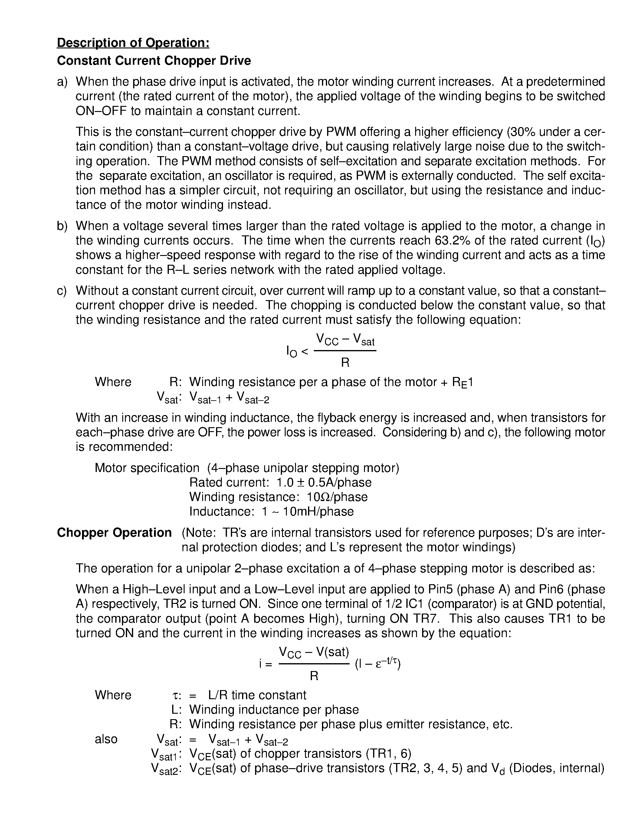 Datasheet NTE1885 - Integrated Circuit Module / 4 Phase Stepping Motor Driver / 1.75A page 2