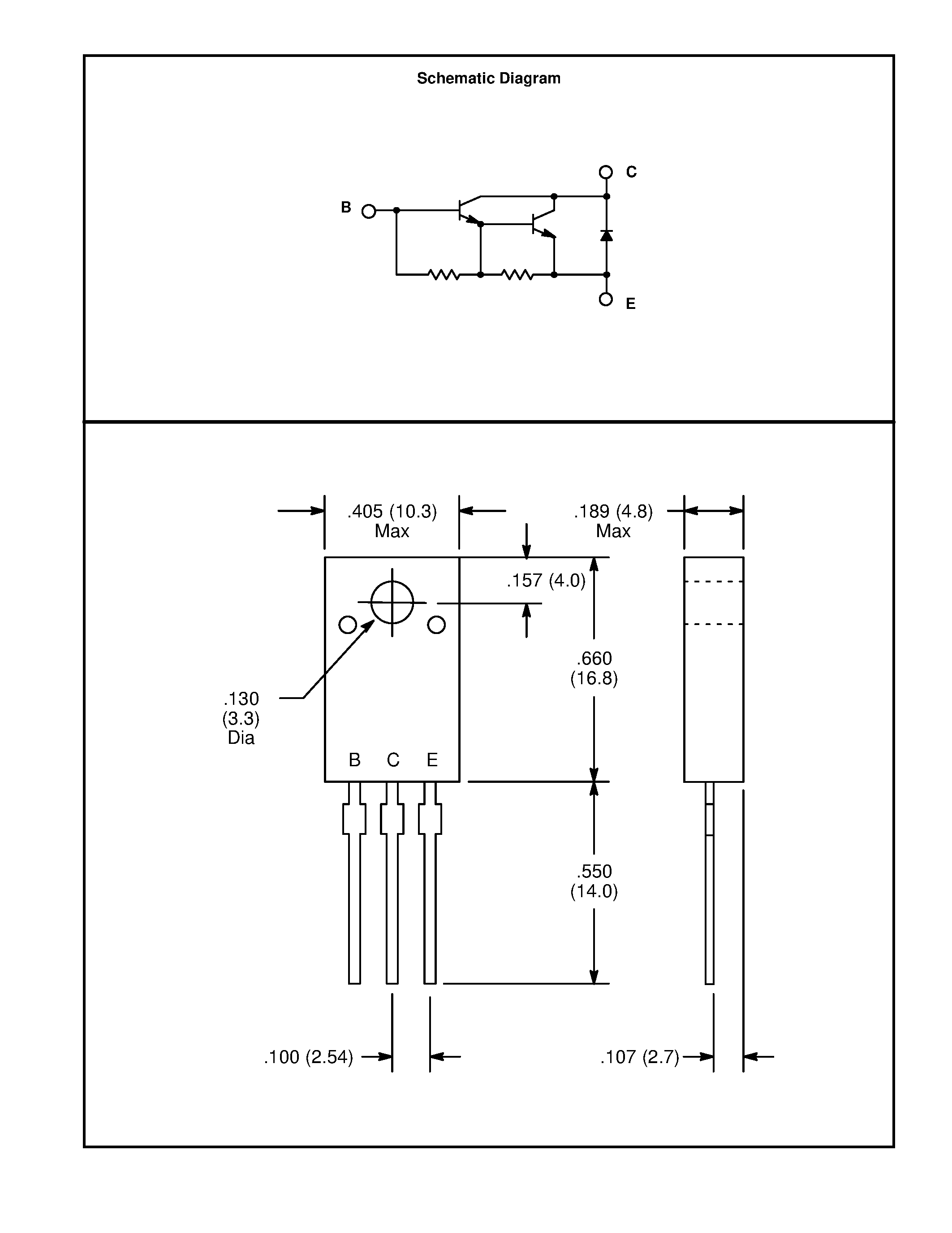 Datasheet NTE2550 page 2 Datasheet NTE2550 - Silicon NPN Transistor Darlington Driver / Switch page 2