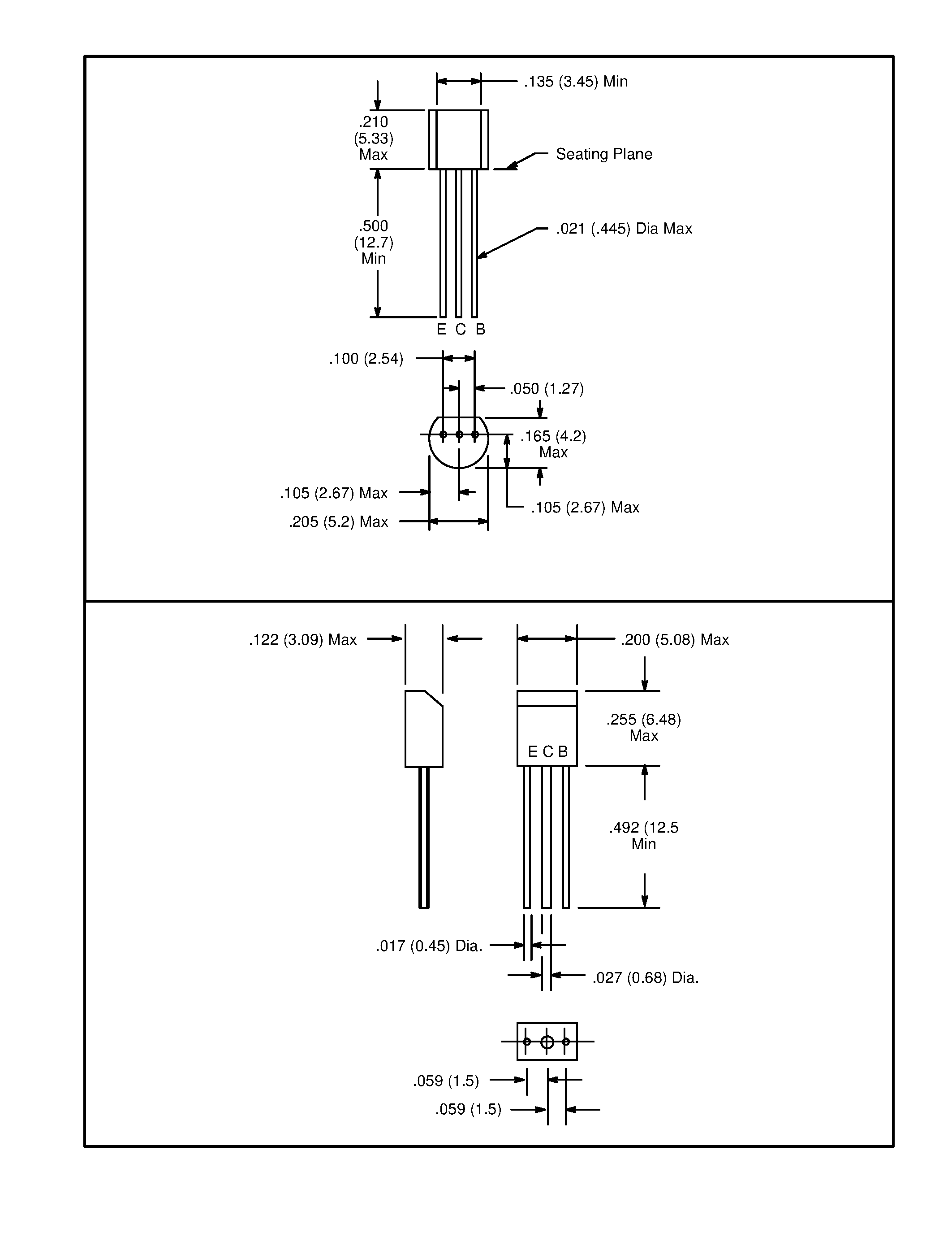 Datasheet NTE289 - Silicon Complementary Transistors Audio Power Amplifier / Switch page 2