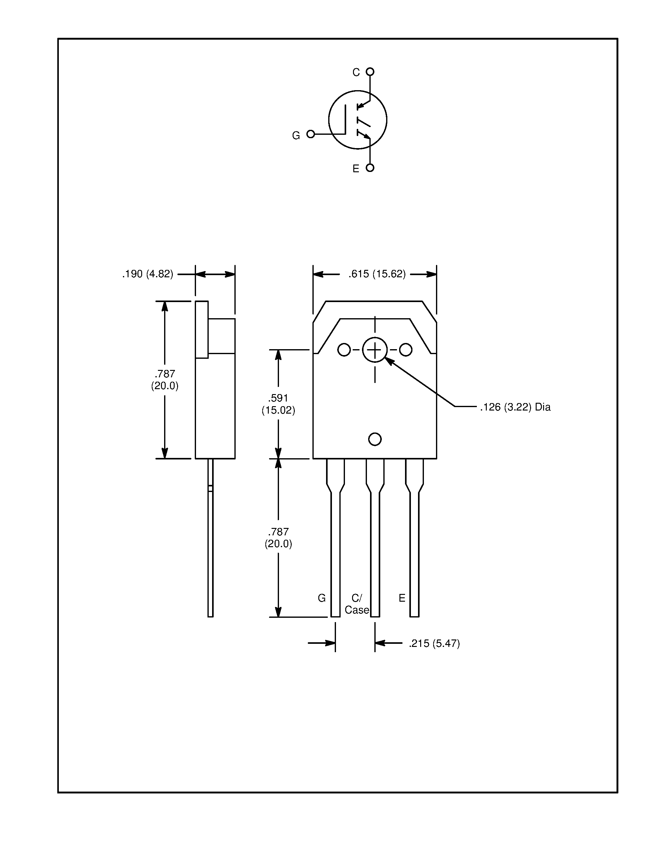 Datasheet NTE3312 - Insulated Gate Bipolar Transistor N-Channel Enhancement Mode / High Speed Switch page 2