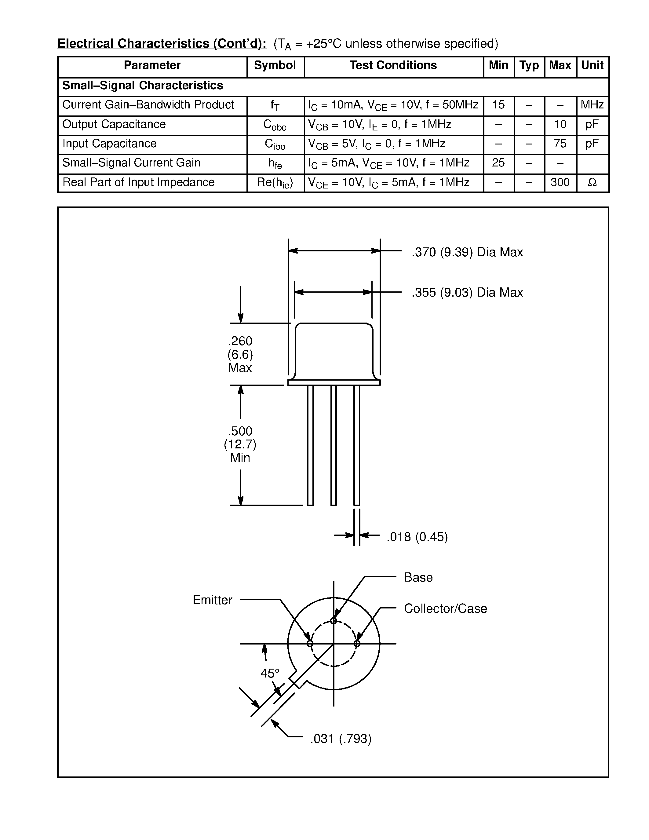 Datasheet NTE396 page 2 Datasheet NTE396 - Silicon NPN Transistor Power Amplifier & High Speed Switch (Compl to NTE397) page 2
