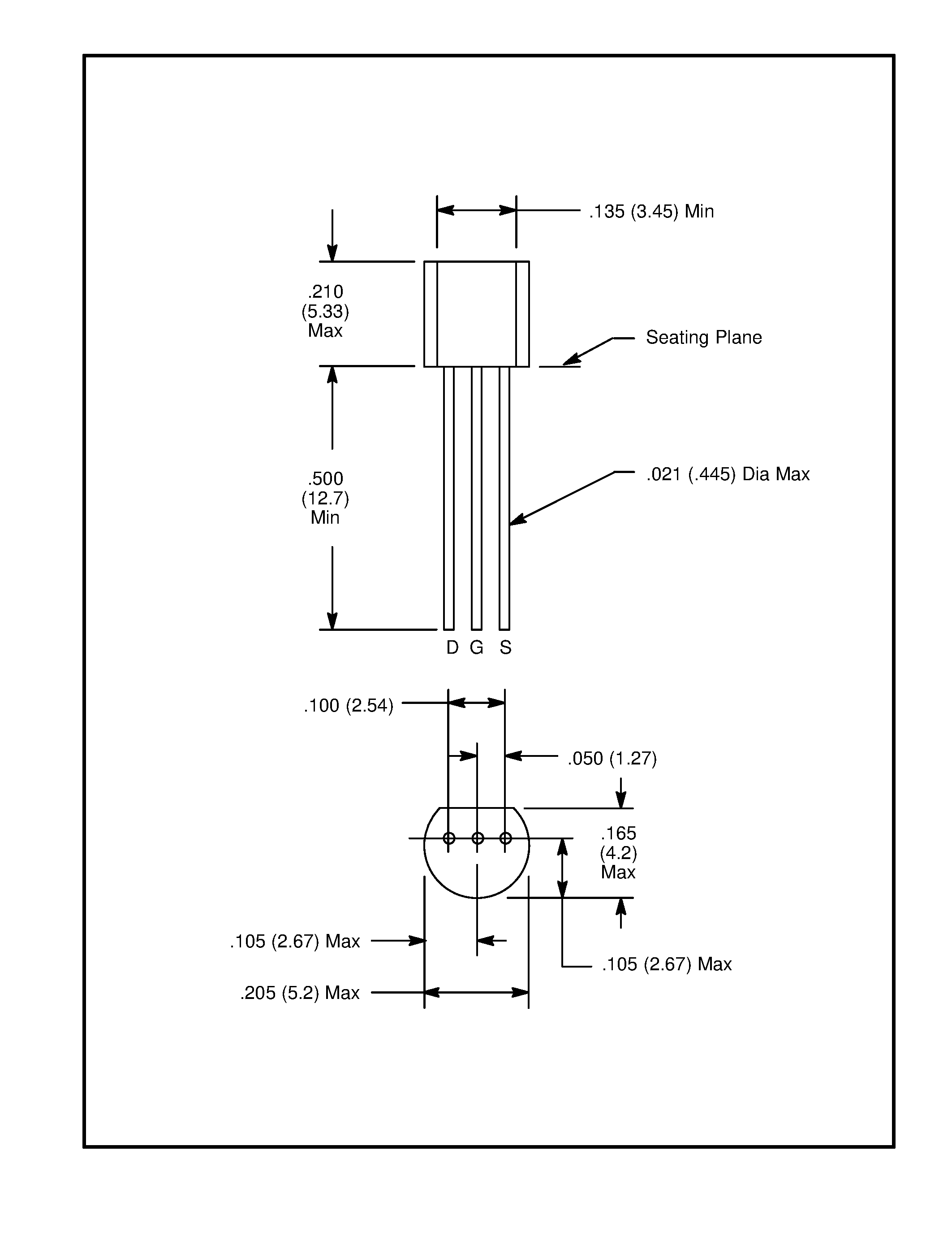 Datasheet NTE458 - N-Channel Silicon JFET General Purpose / Low Noise / Audio Frequency Amplifier page 2