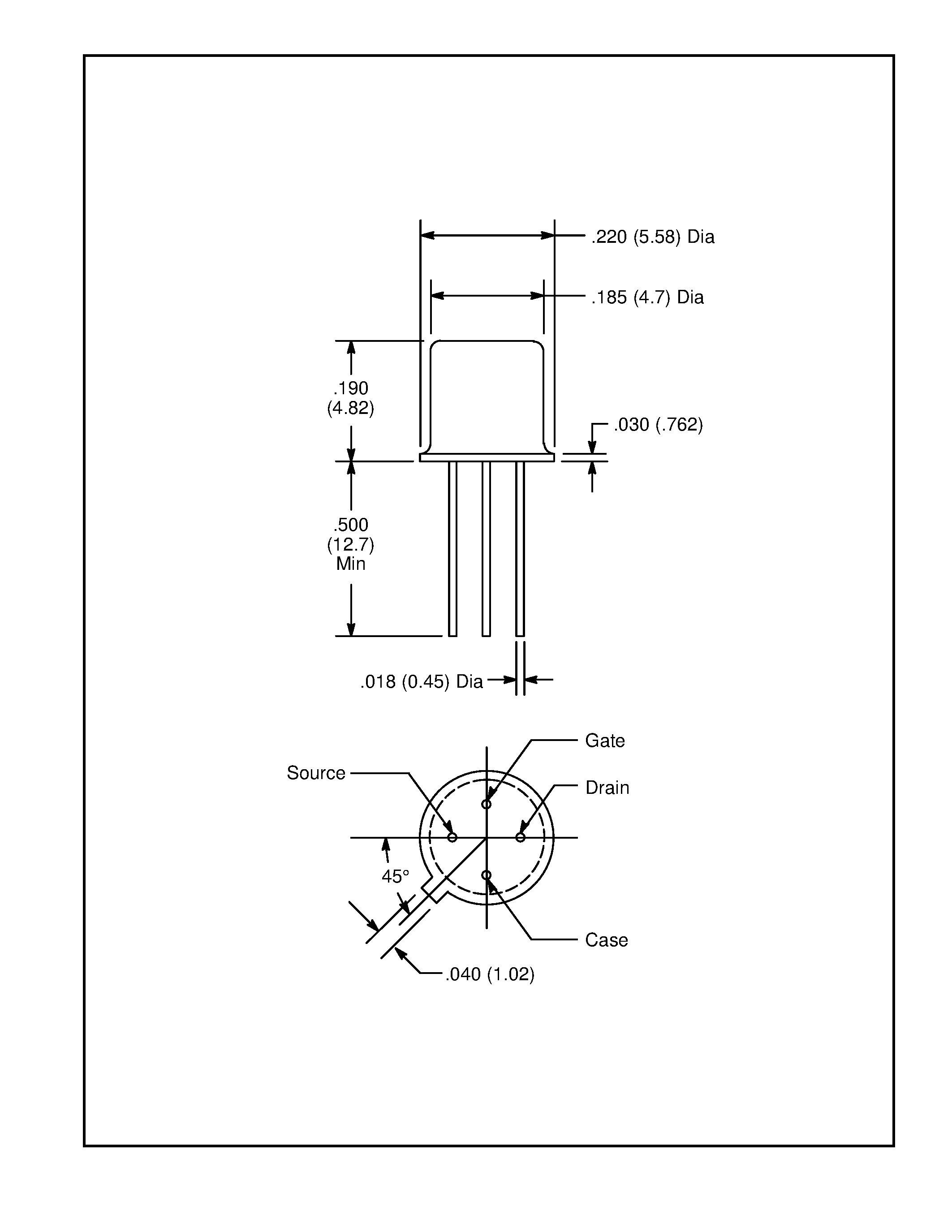 Даташит NTE460 - Silicon P-Channel JFET Transistor AF Amp страница 2