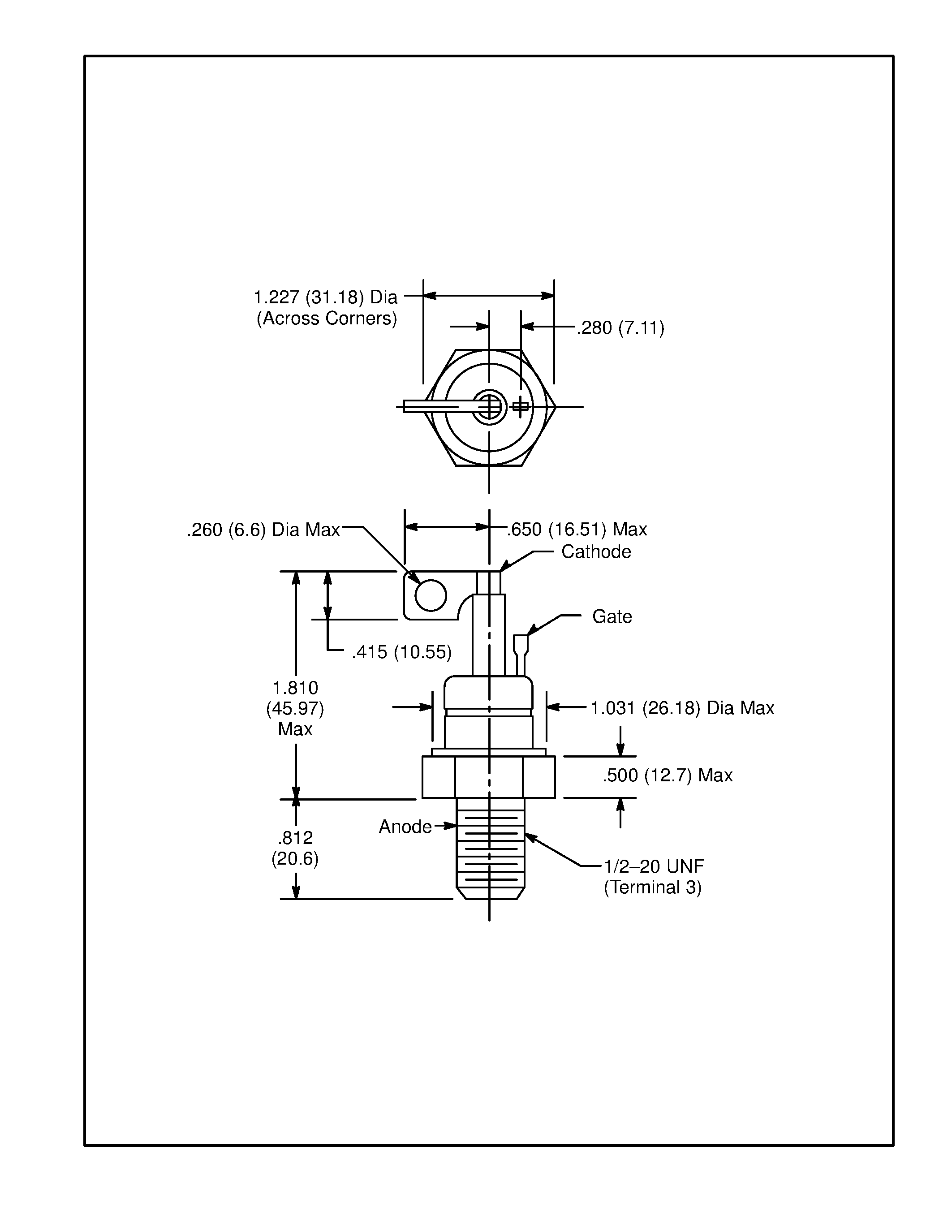 Даташит NTE5577 - Silicon Controlled Rectifier (SCR) 125 Amp страница 2