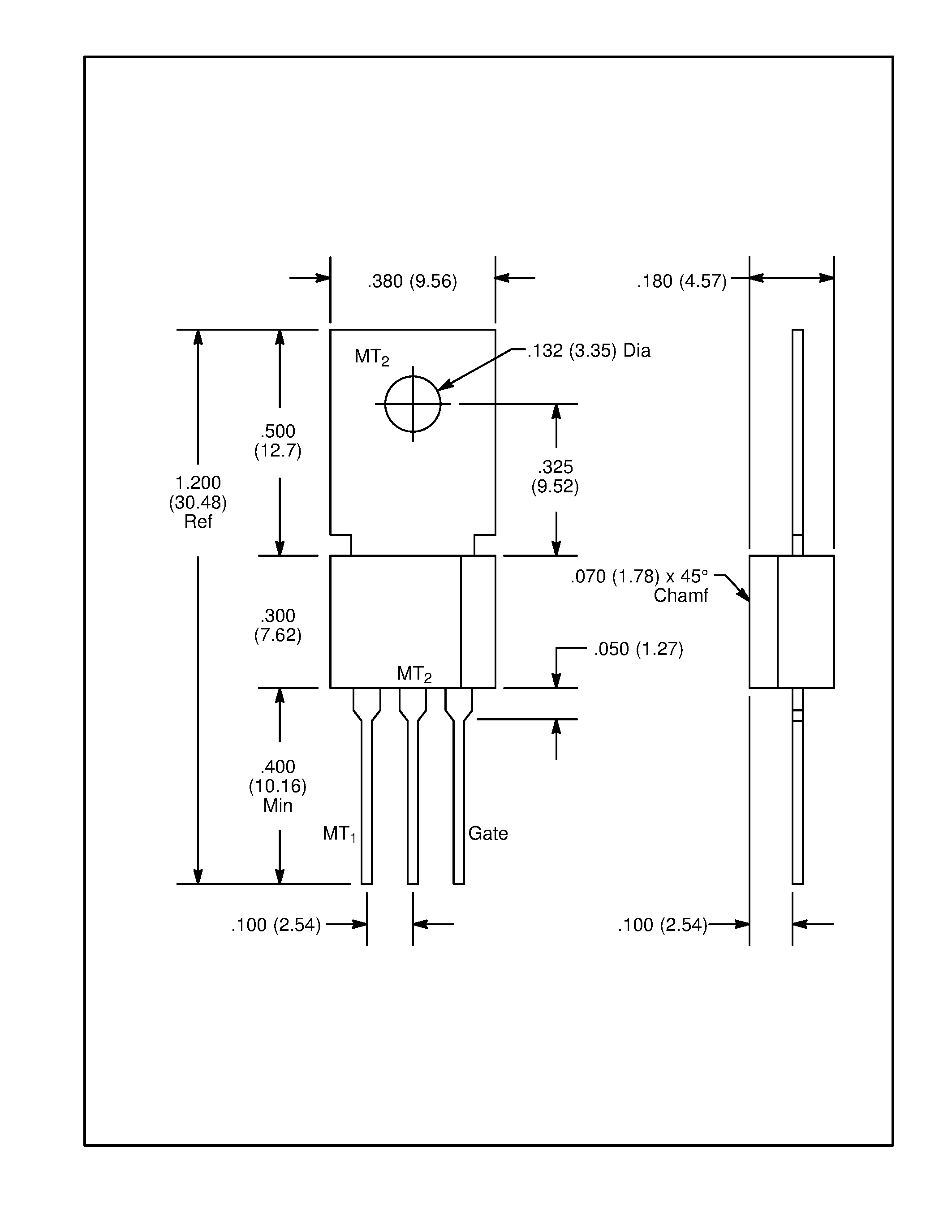Datasheet NTE5629 - TRIAC - 400VRM / 4Amp page 2
