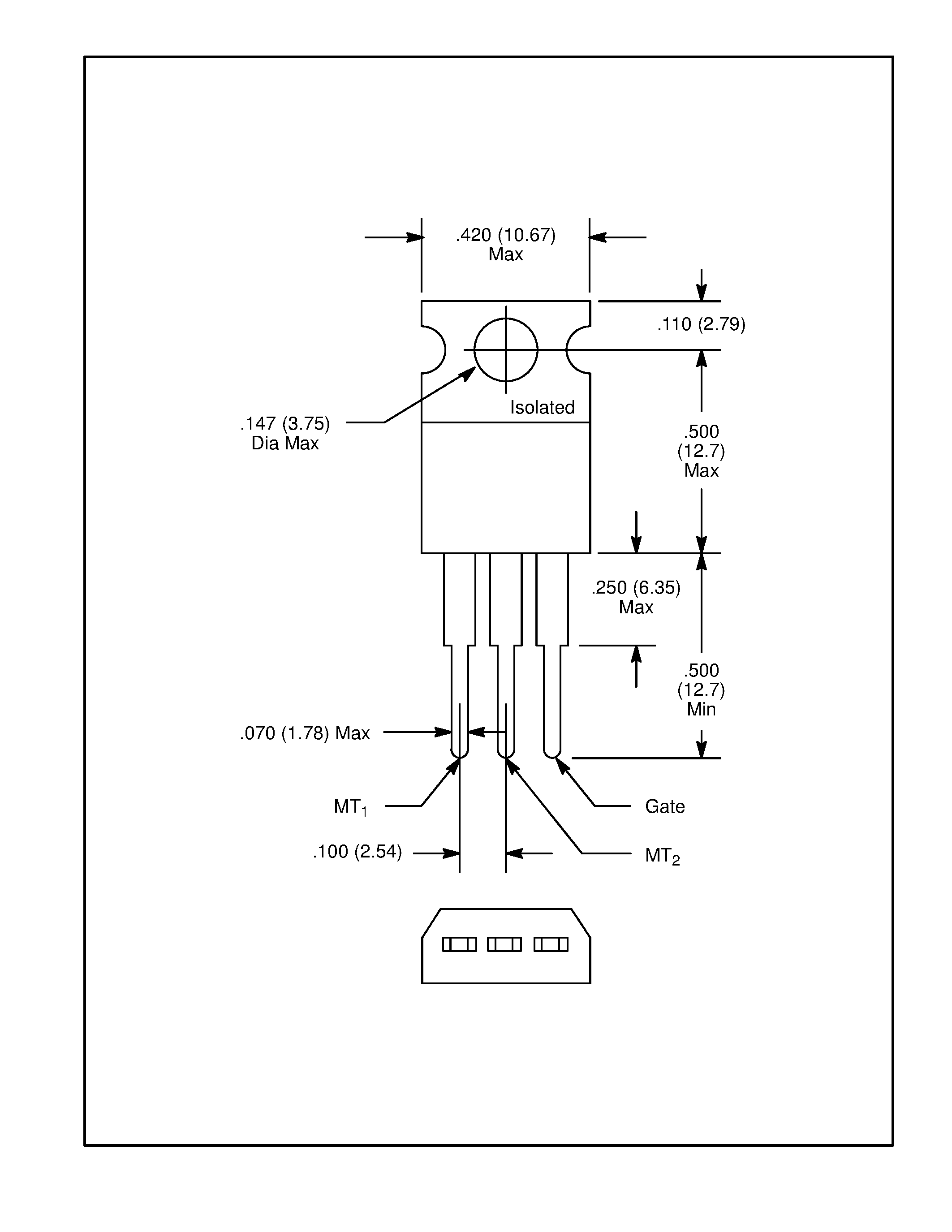 Datasheet NTE5646 - TRIAC - Internally Triggered page 2