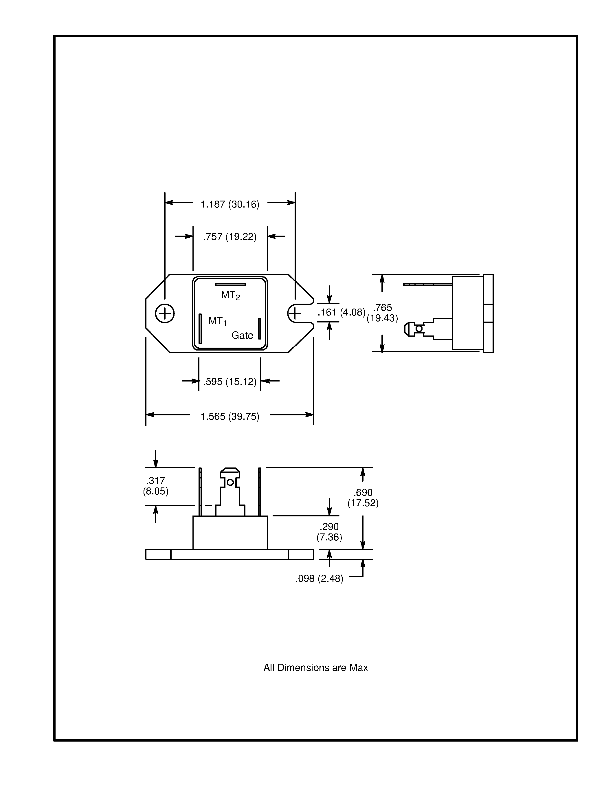 Datasheet NTE5679 - TRIAC - 600V / 40A page 2