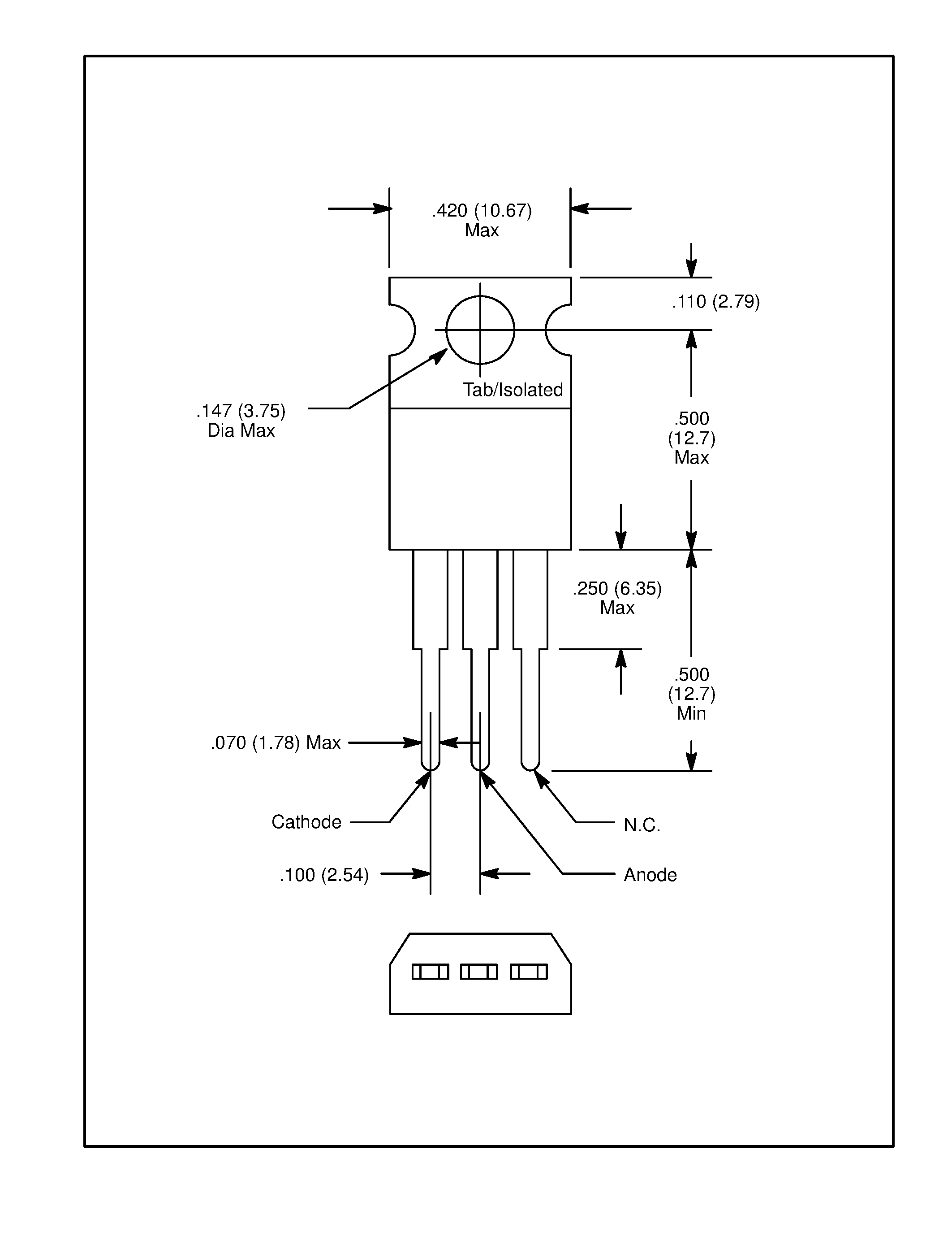 Даташит NTE6013 - Silicon Industrial Rectifier 20 Amp страница 2