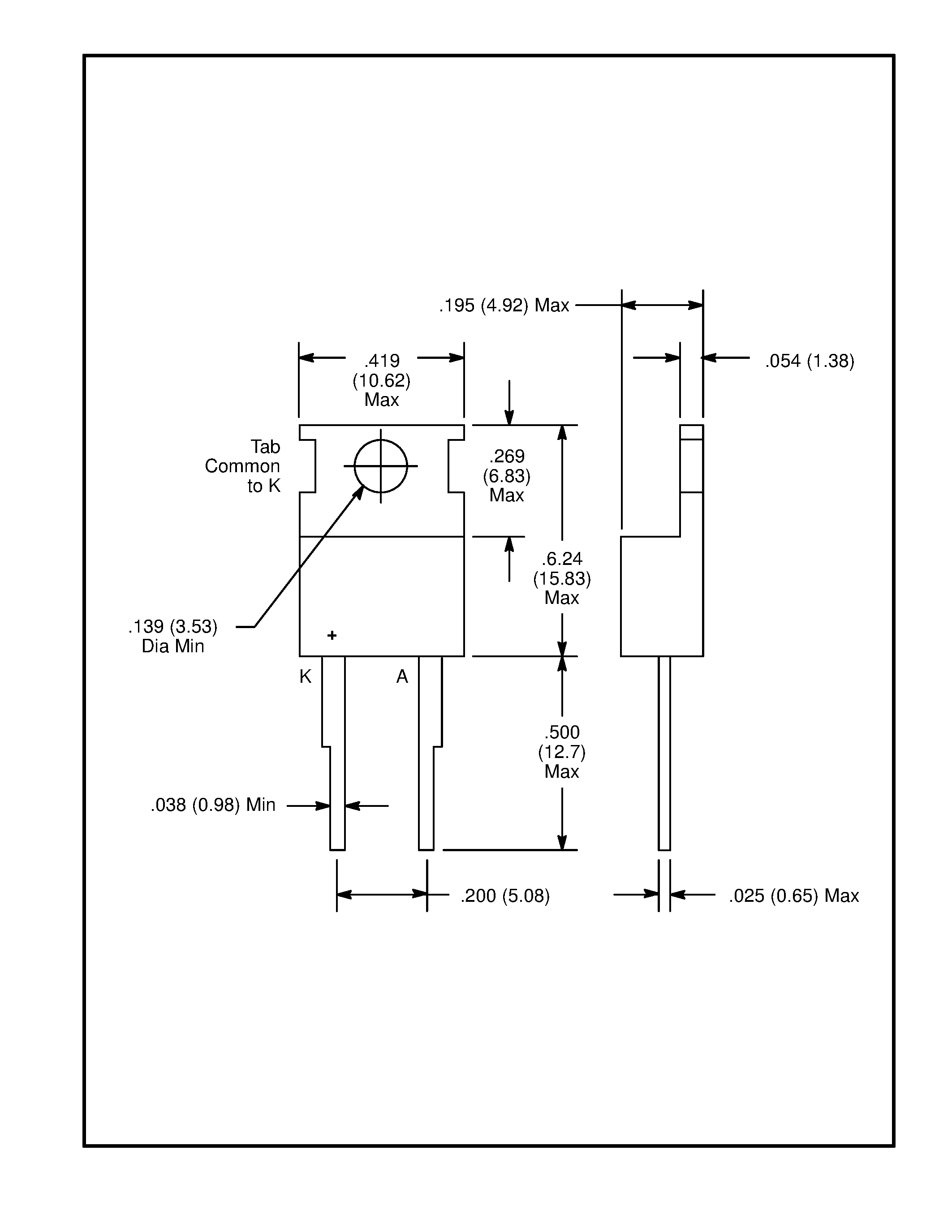 Даташит NTE6082 - Silicon Schottky Barrier Rectifier страница 2