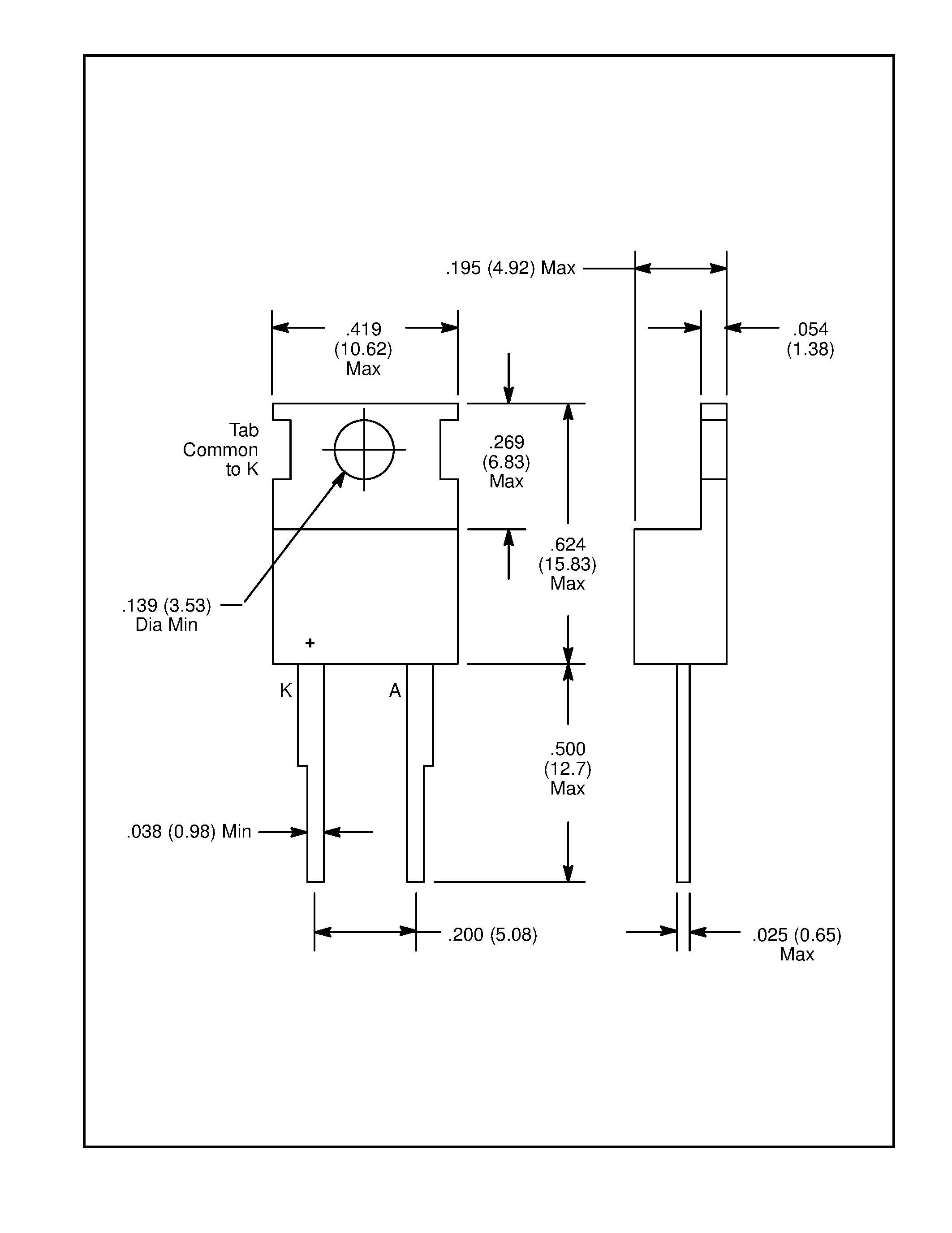 Даташит NTE6083 - Schottky Barrier Rectifier страница 2