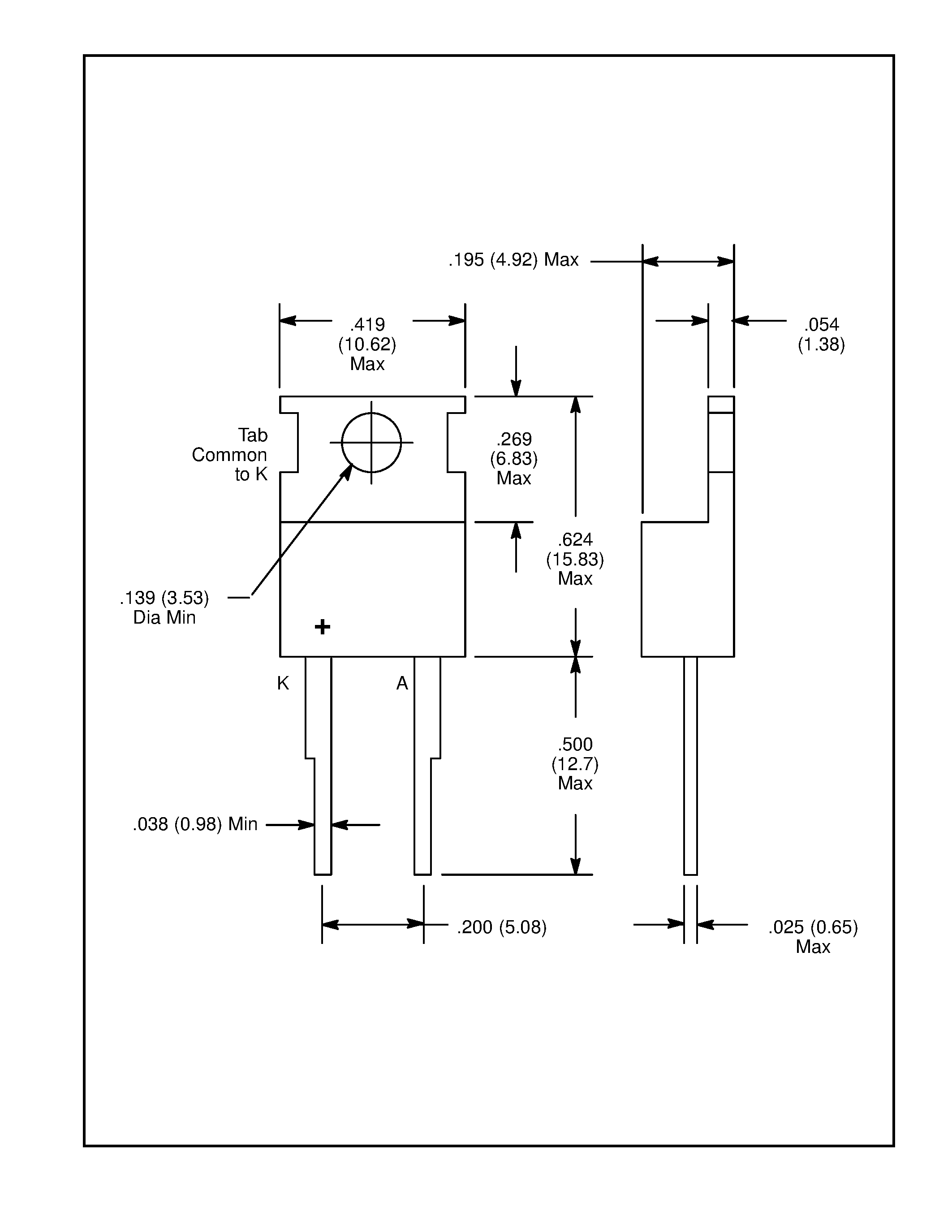Даташит NTE6248 - Silicon Schottky Barrier Rectifier страница 2