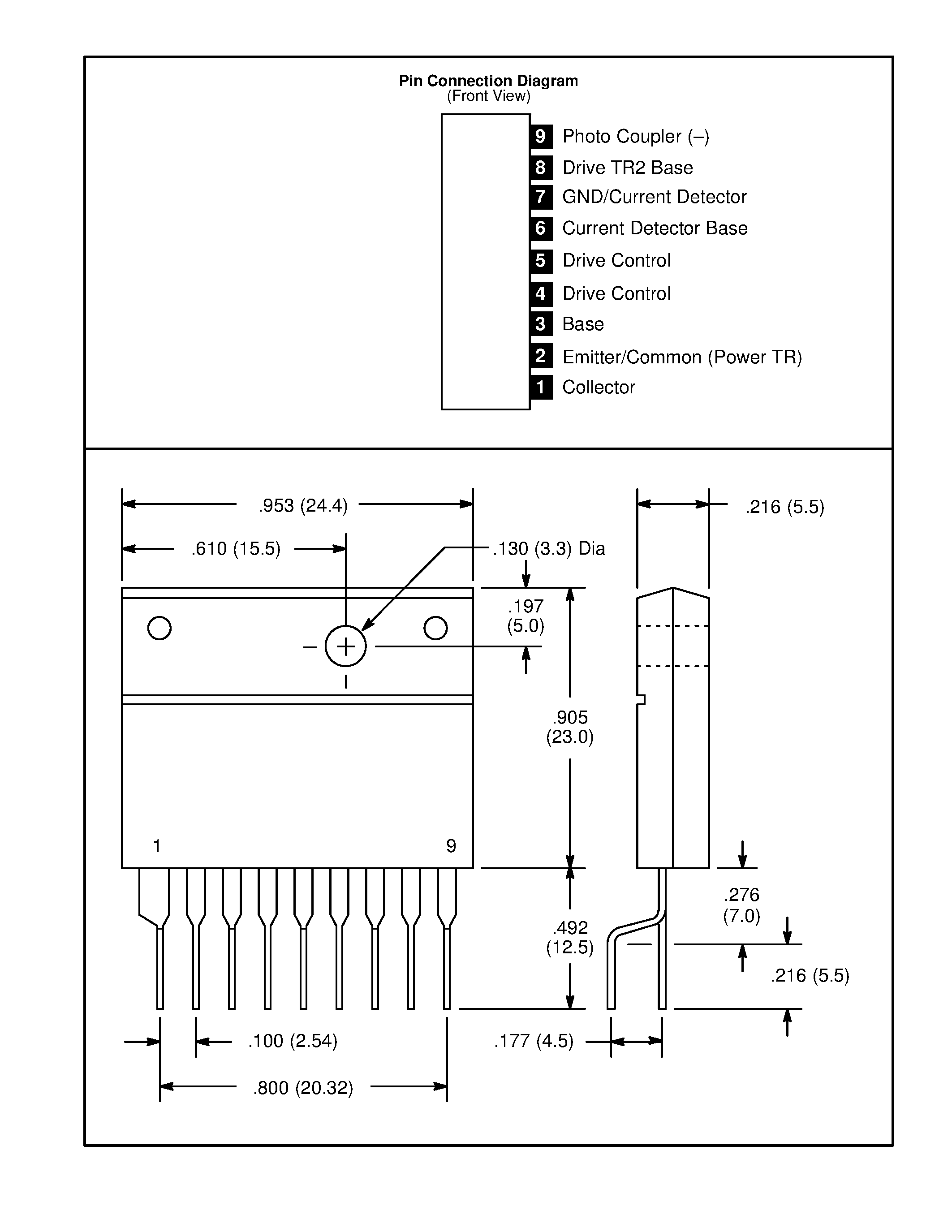Datasheet NTE7073 page 2 Datasheet NTE7073 - Integrated Circuit Hybrid Switching Regulator page 2