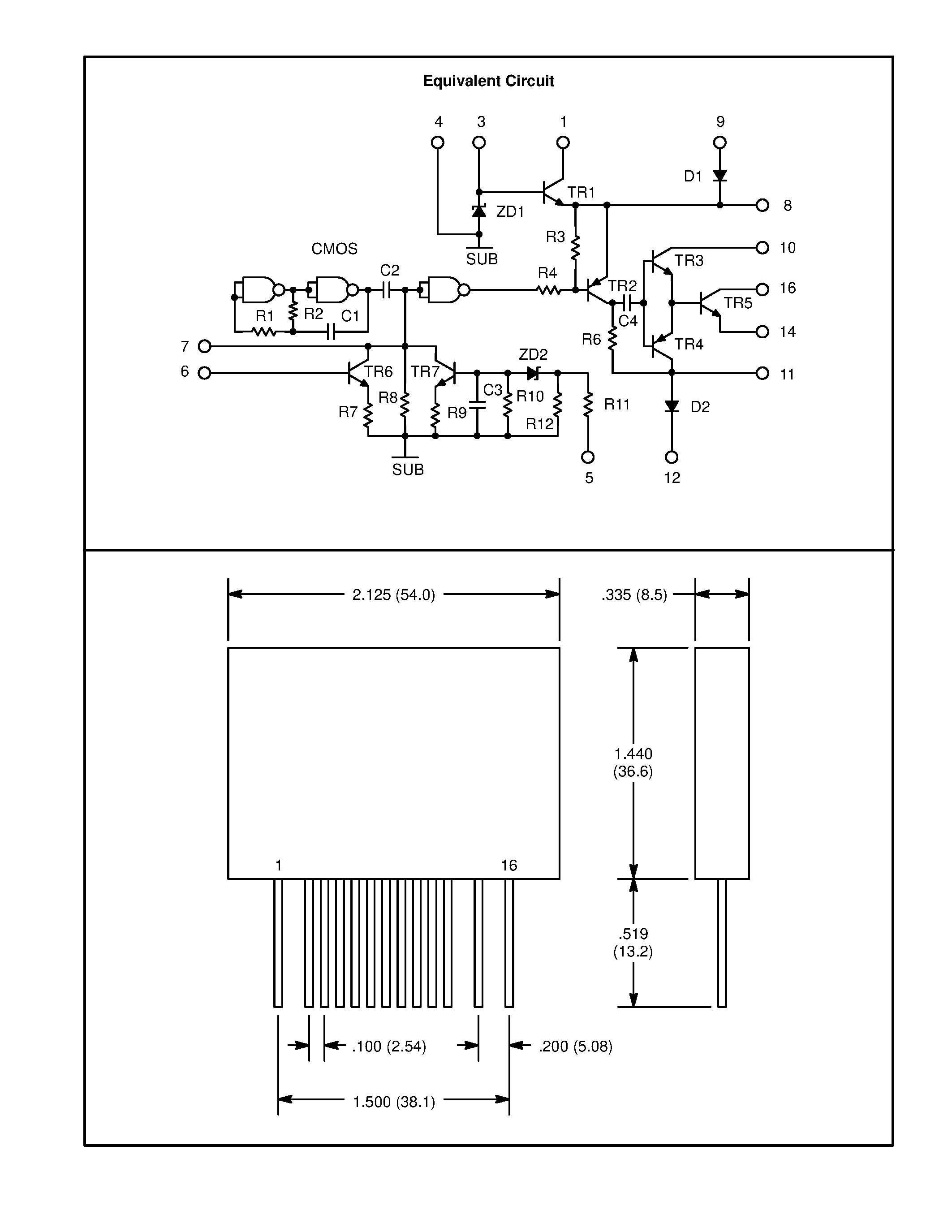 Datasheet NTE7076 page 2 Datasheet NTE7076 - Integrated Circuit Module - 100W Offline Switching Regulator page 2