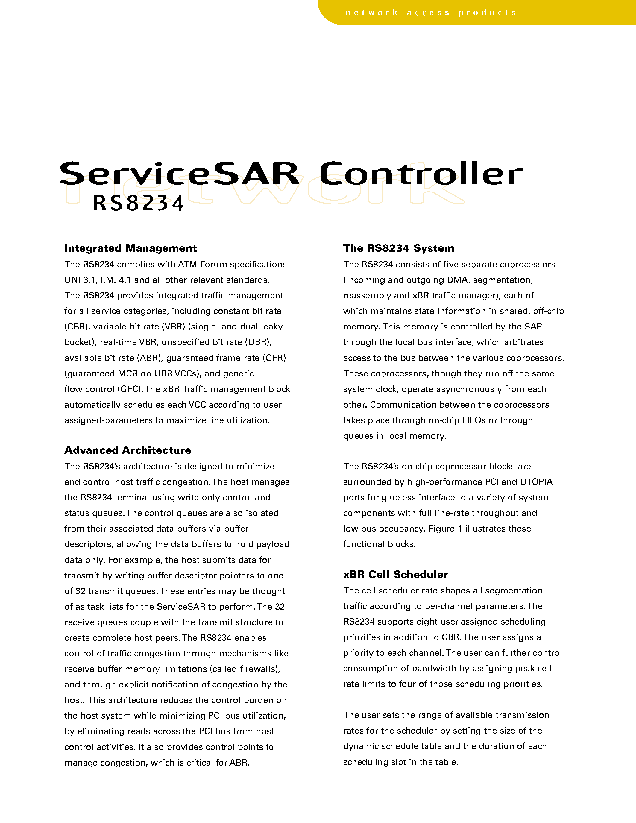 Datasheet RS807 page 2 Datasheet RS807 - 8 Amp Single Phase Bridge Rectifier 50 to 1000 Volts page 2