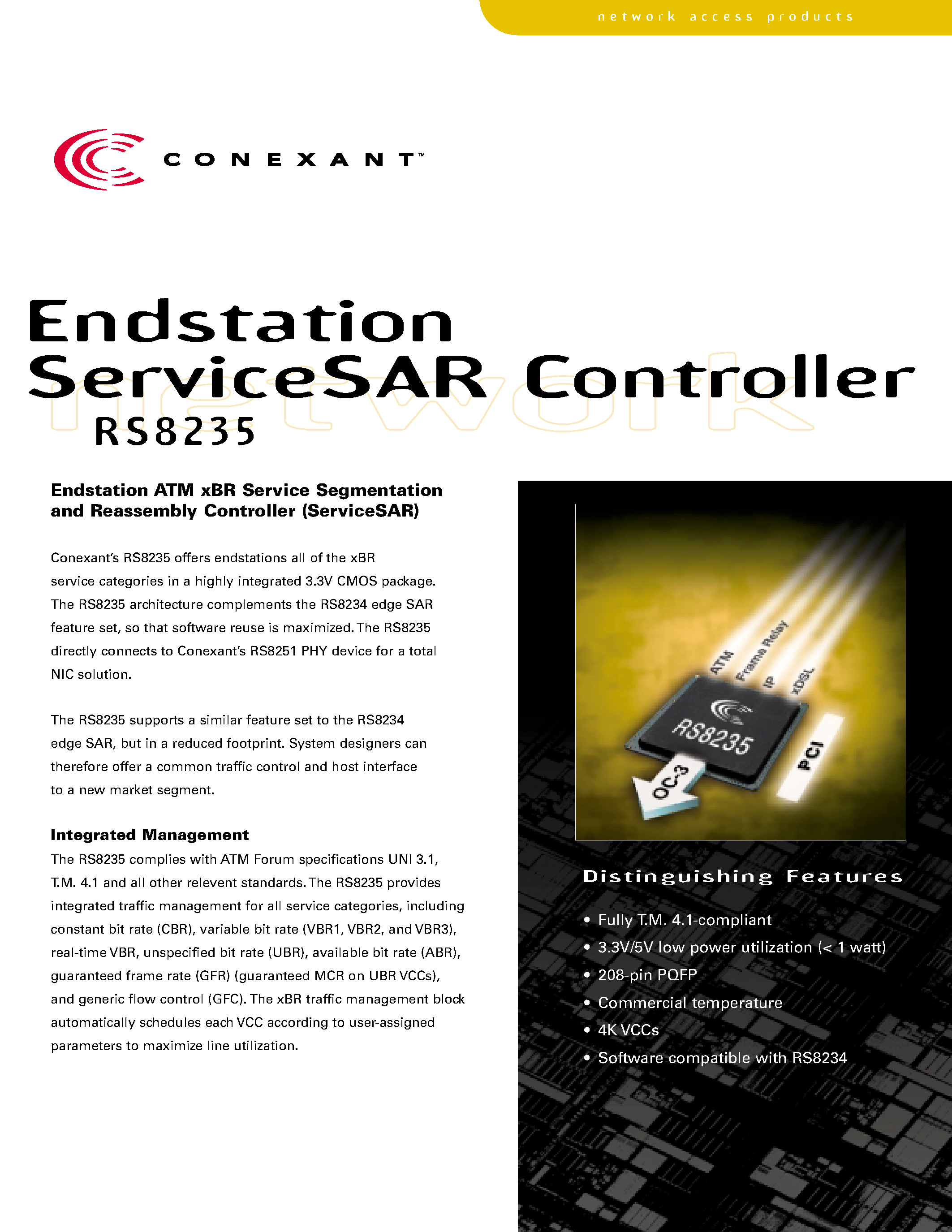 Datasheet RS807 - SINGLE PHASE 8.0 AMP BRIDGE RECTIFIERS page 1