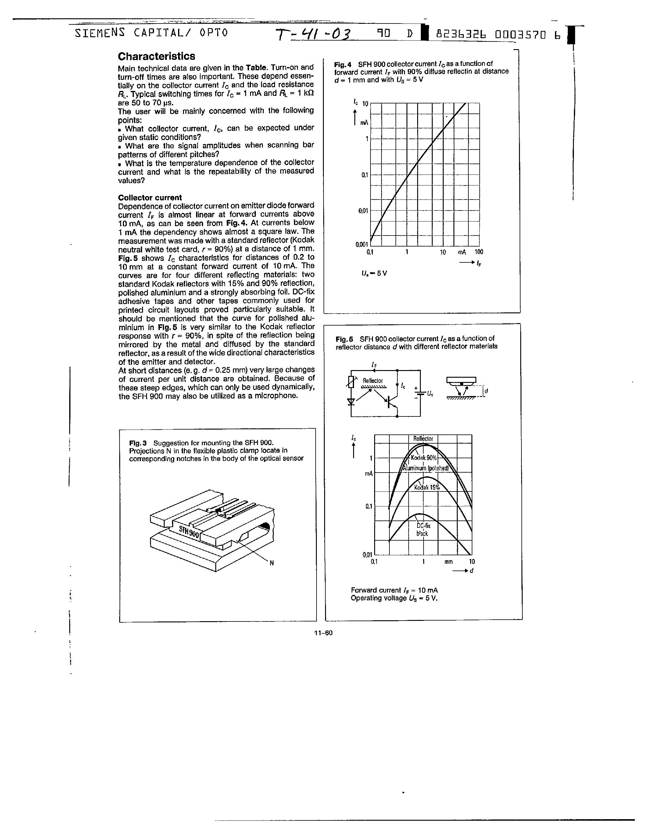 Datasheet SFH900 page 2 Datasheet SFH900 - SFH900-A LOW-COST MINIATURE REFLEX OPTICAL SENSOR APPNOTE26 page 2