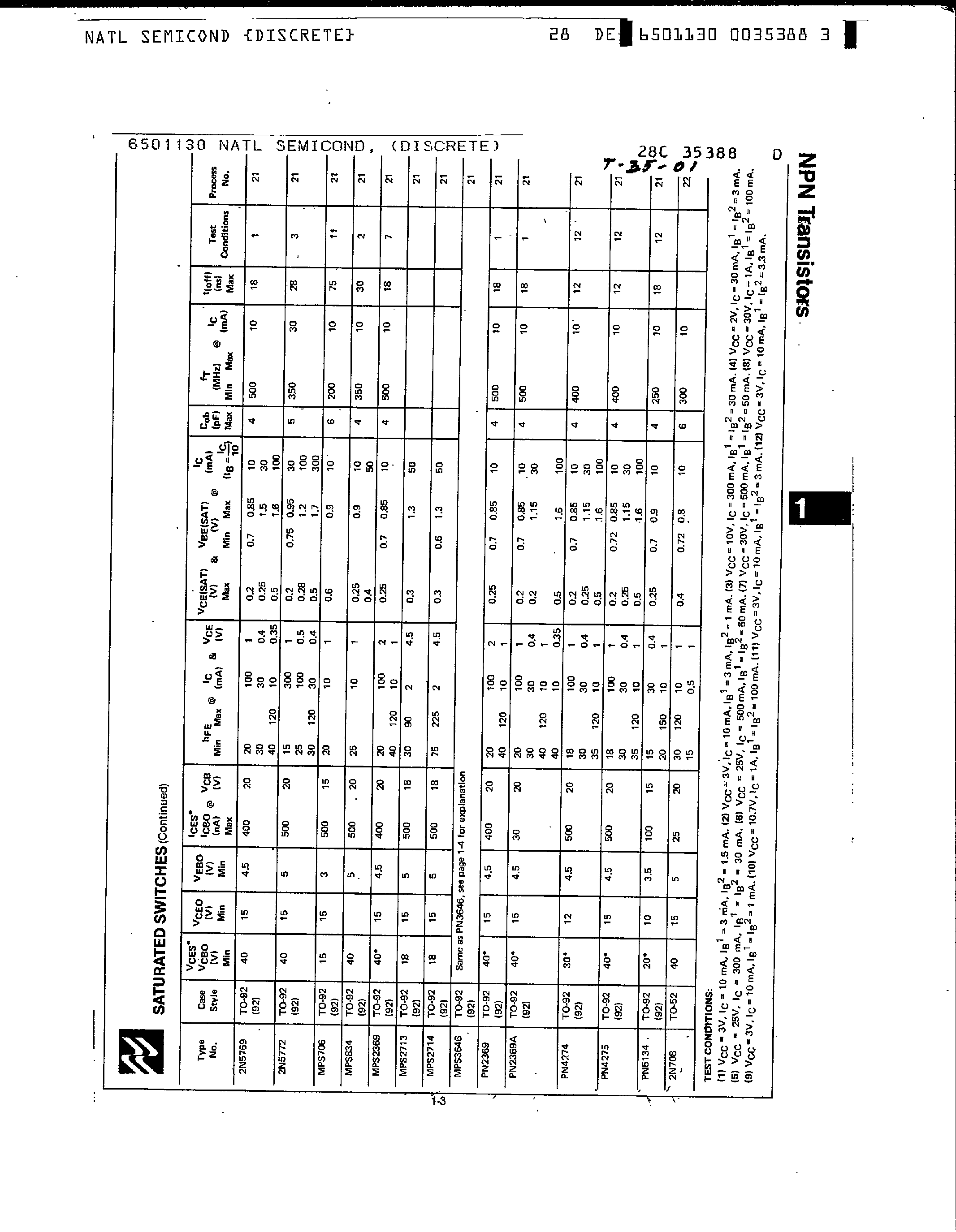 Даташит 40244 - NPN Transistors страница 2