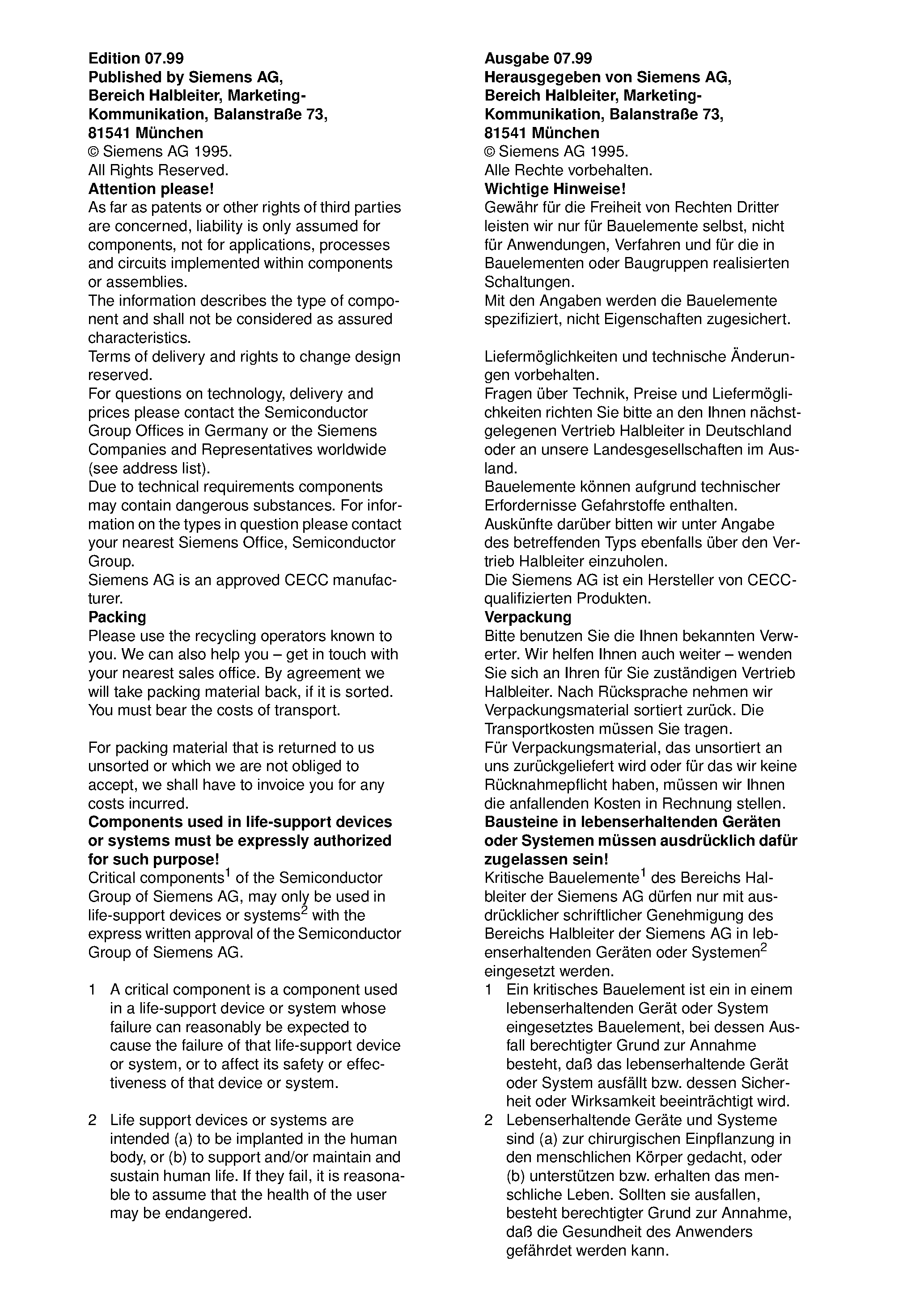 Даташит на микросхему TDA6170X страница 2 Даташит TDA6170X - Satellite Sound IF страница 2