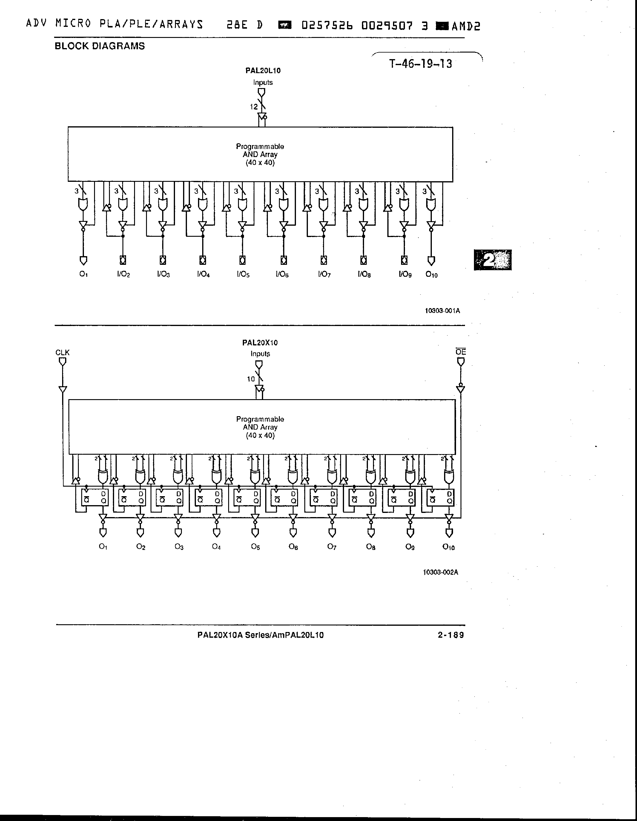 Даташит PAL20L10 - XOR Registered 24 Pin TTL Programmable Array Logic страница 2
