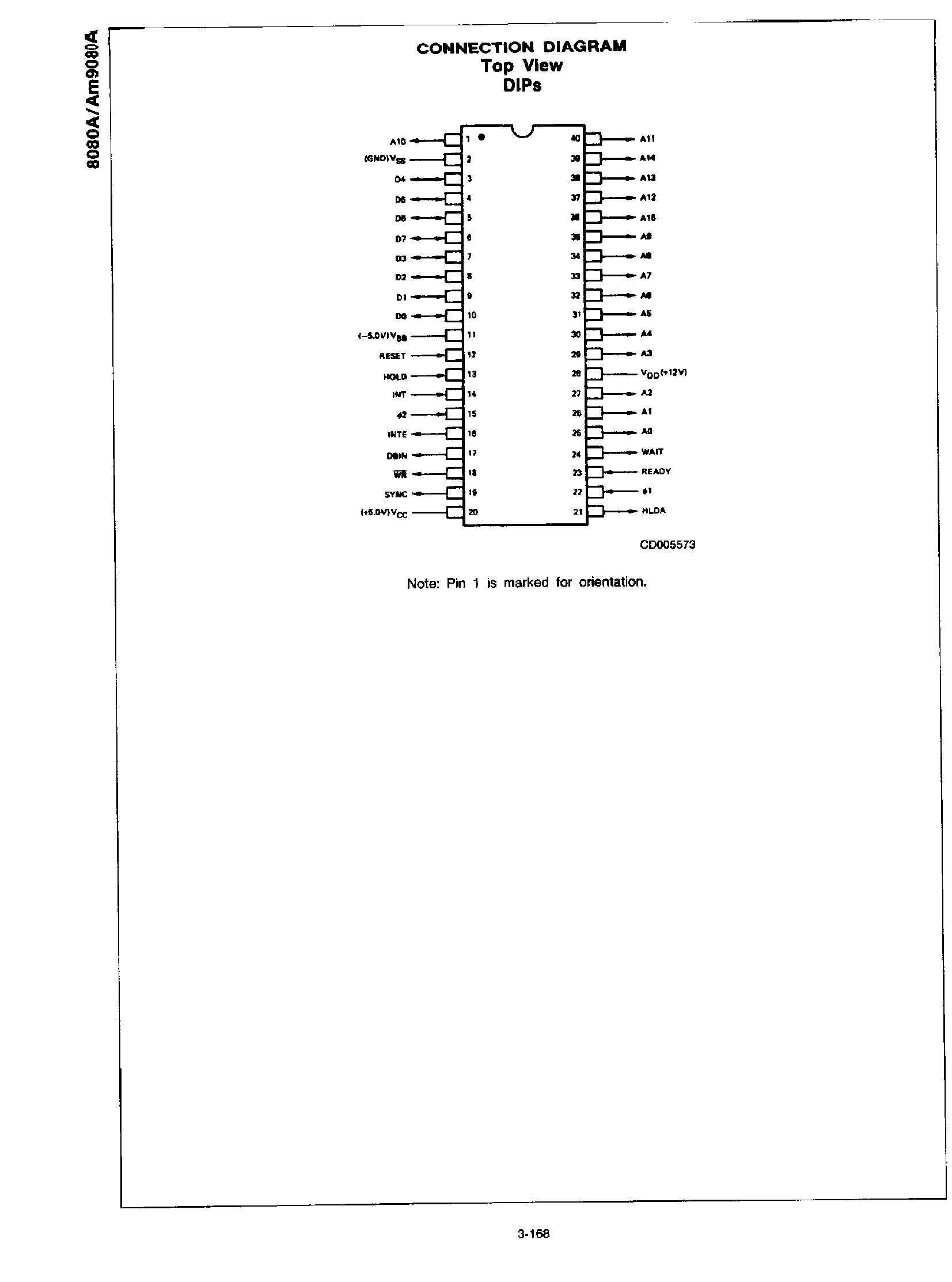 Datasheet P8080A page 2 Datasheet P8080A - 8 Bit Microprocessor page 2