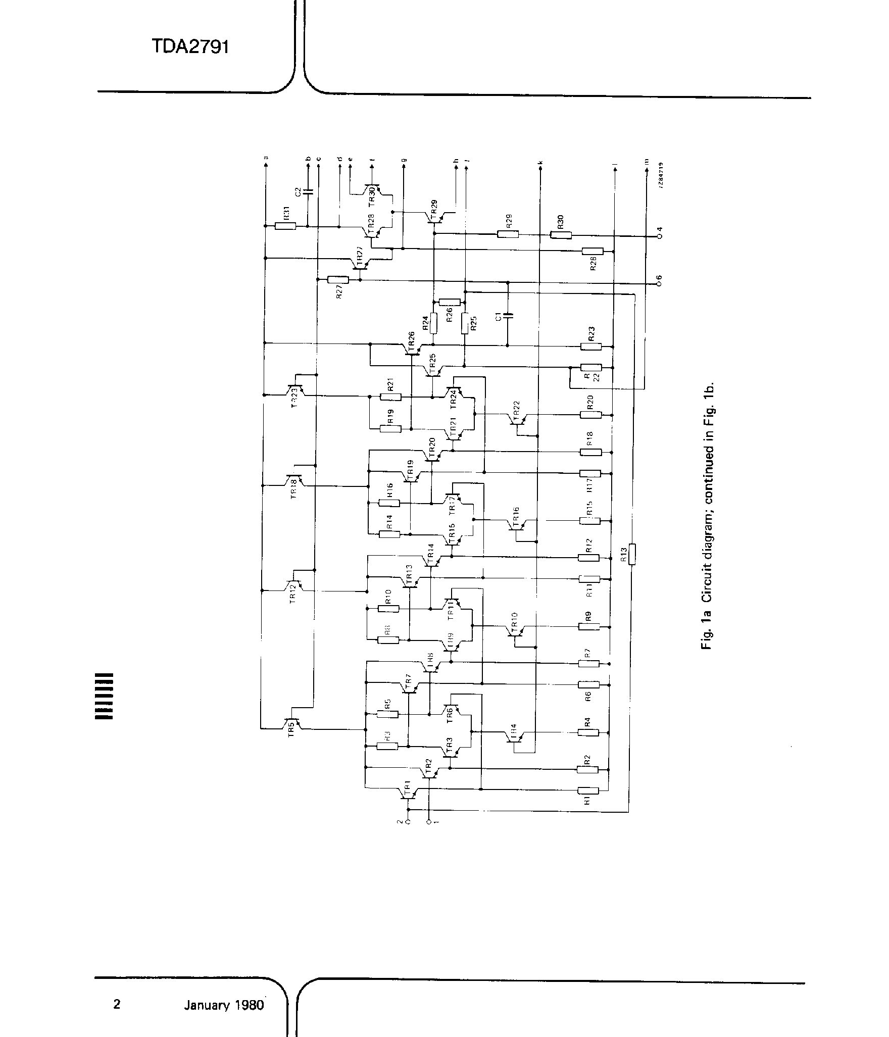 Datasheet TDA2791 - TV Sound Combination page 2
