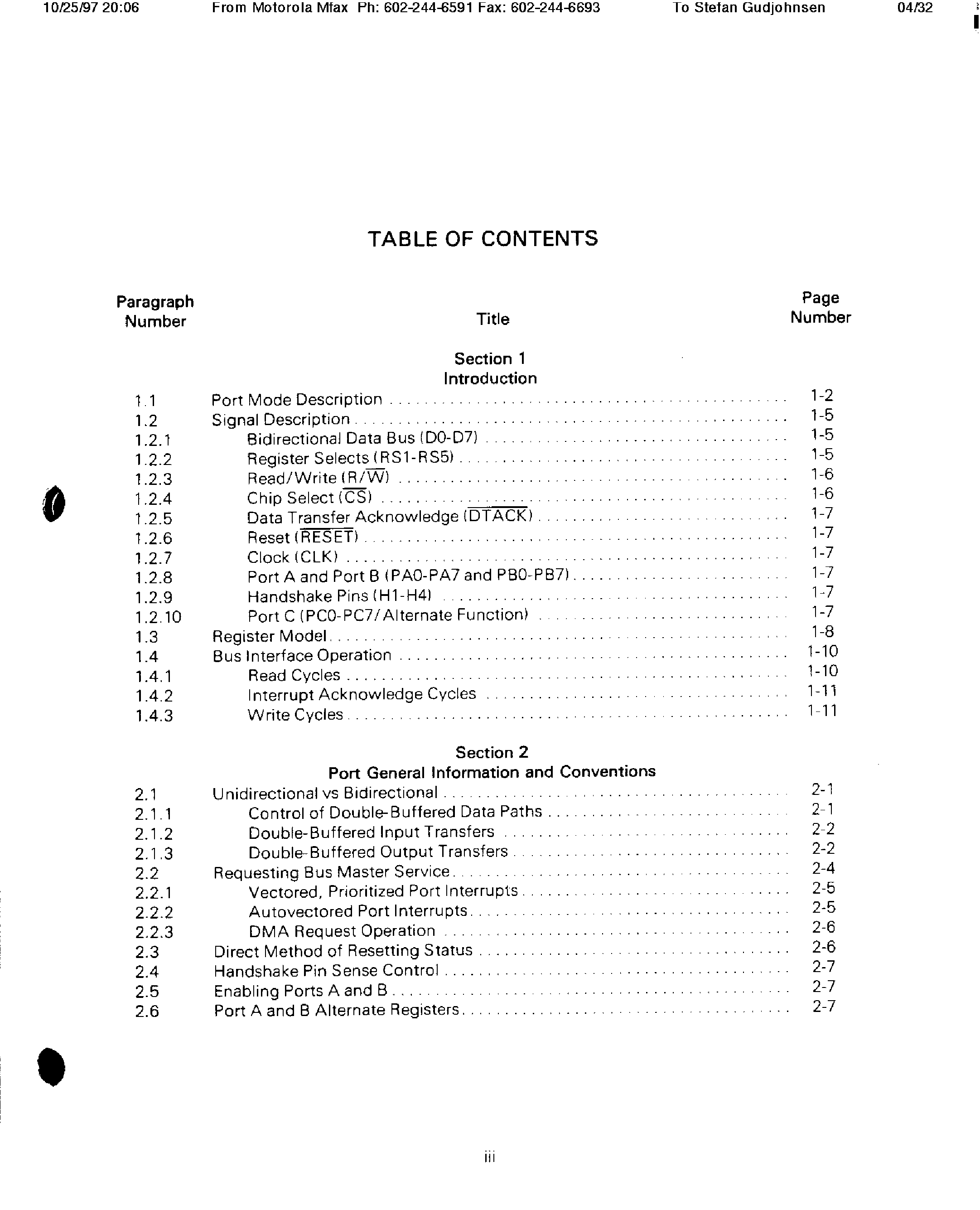 Даташит на микросхему MC68230 страница 2 Даташит MC68230 - PARALLEL INTERFACE/TIMER(PI/T) страница 2