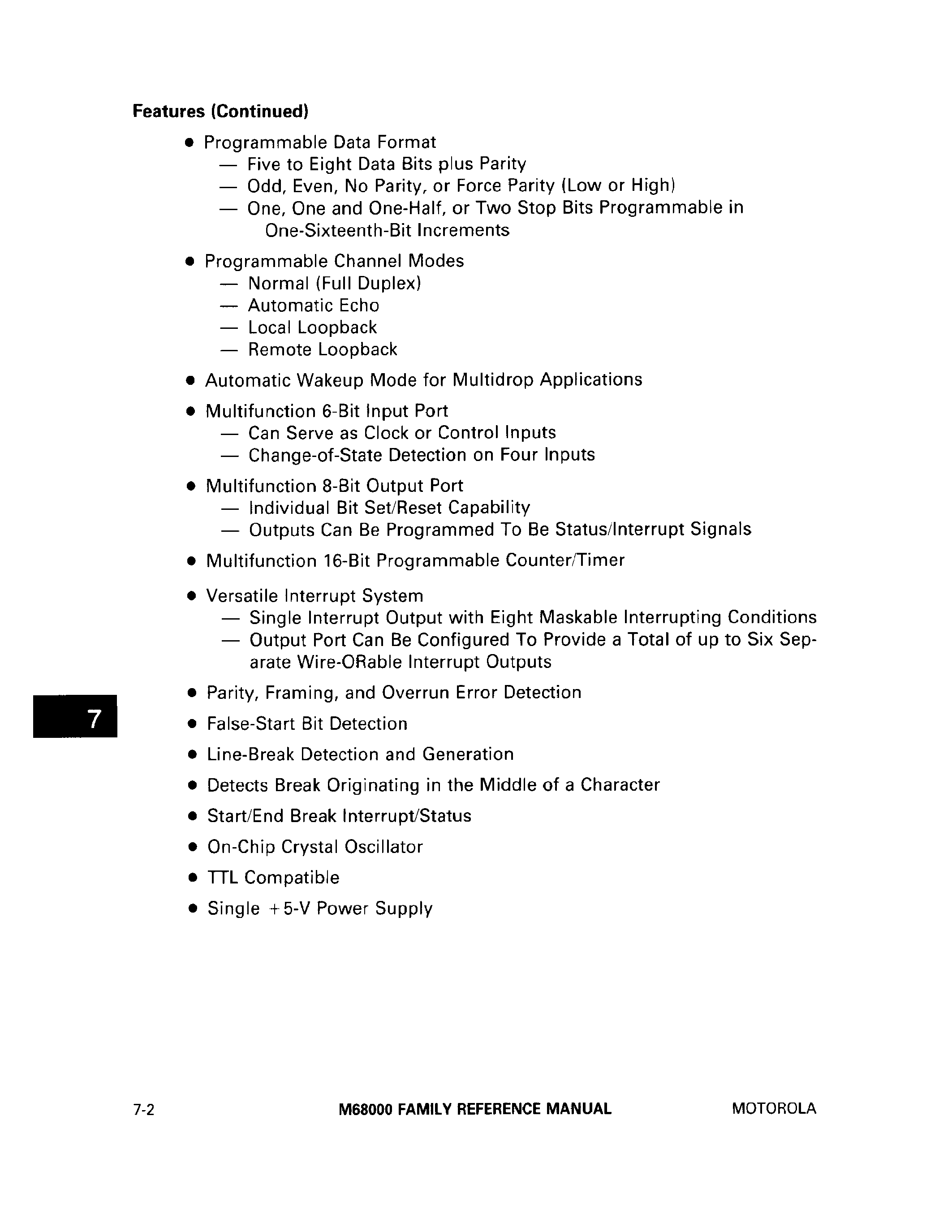 Даташит на микросхему MC2681 страница 2 Даташит MC2681 - Dual Asychronous Receiver/Transmitter страница 2