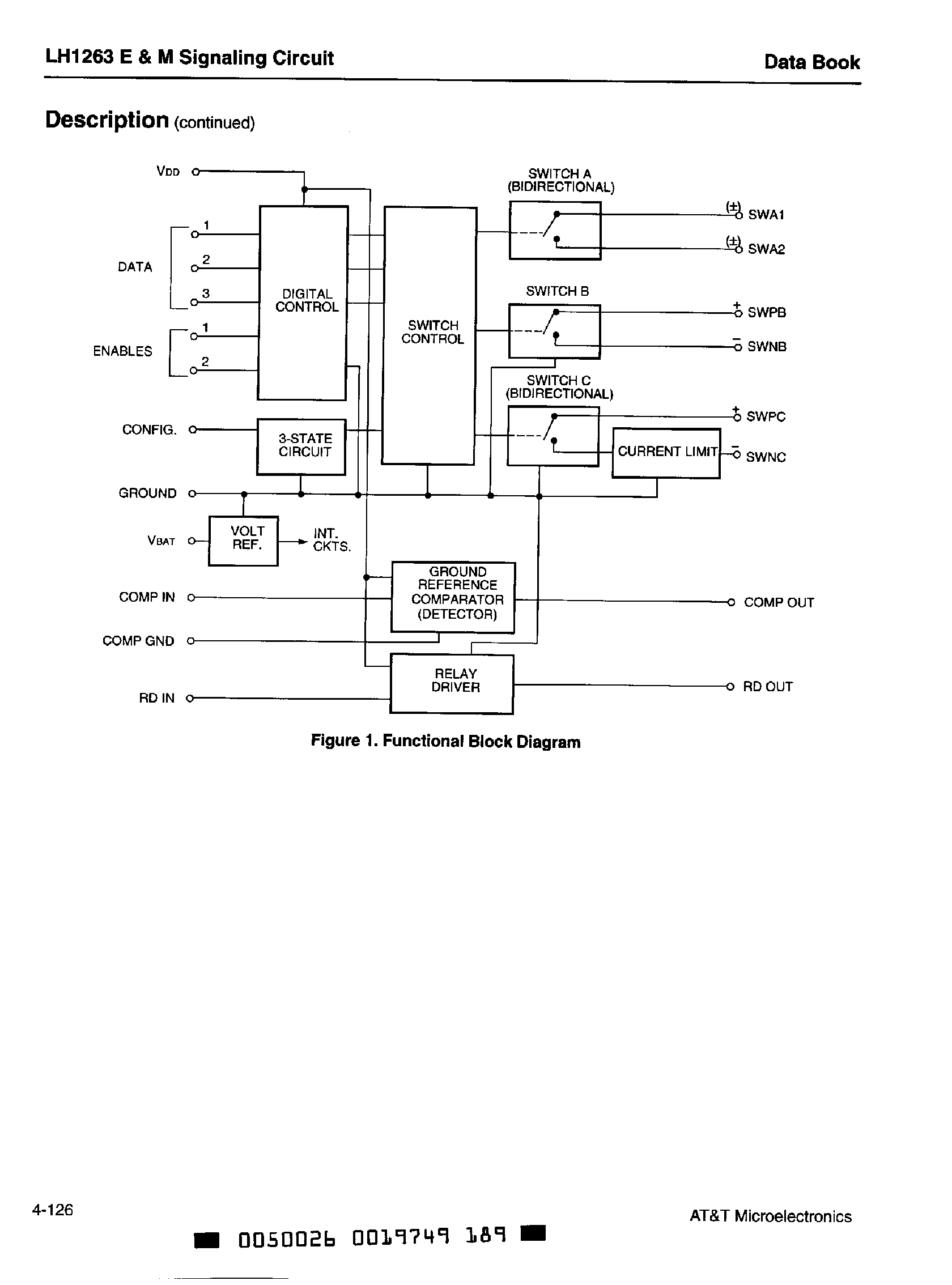 Datasheet LH1263 - E & M Signaling Circuit page 2