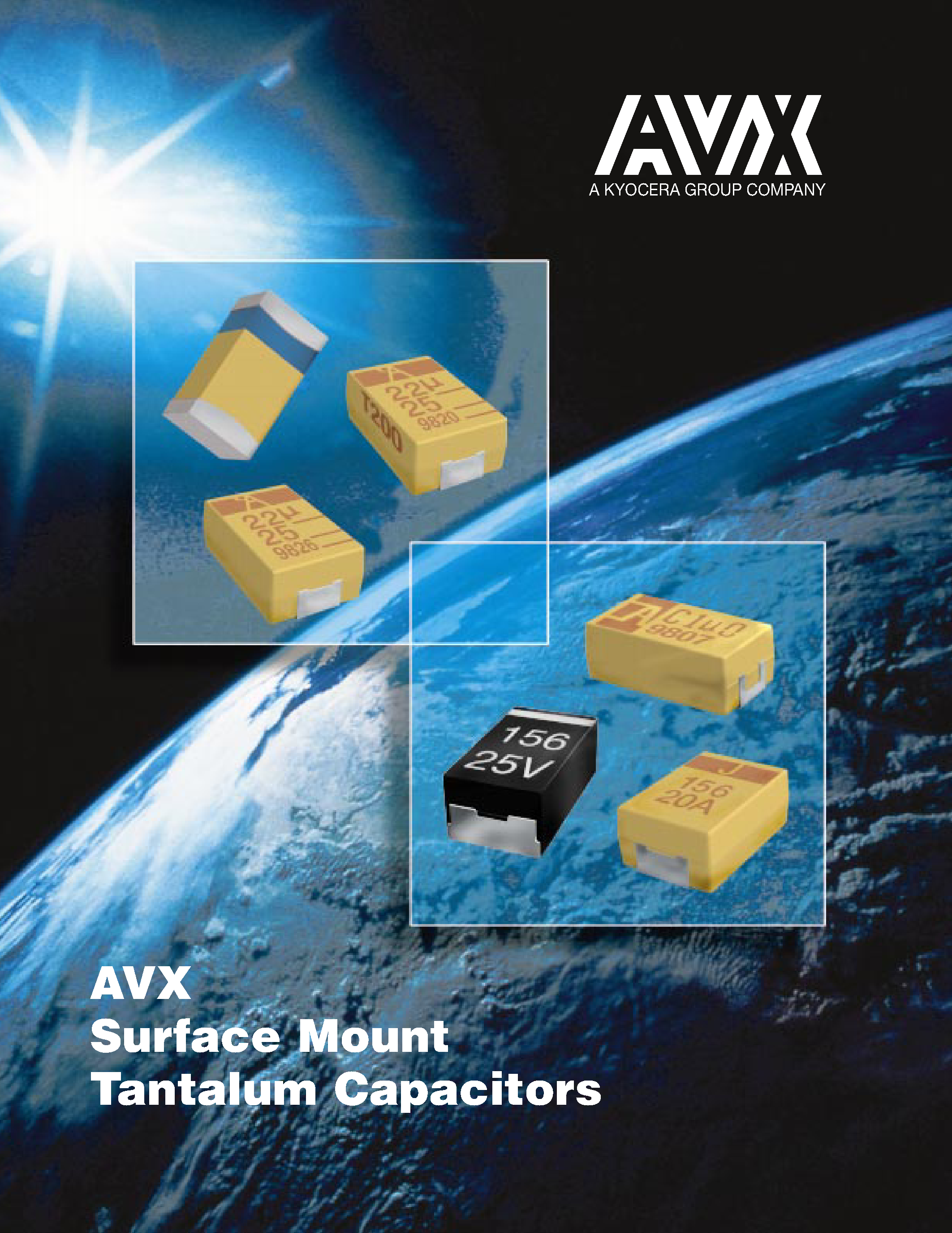 Datasheet TAJB226M010R - Surface Mount Tantalum Capacitors page 1