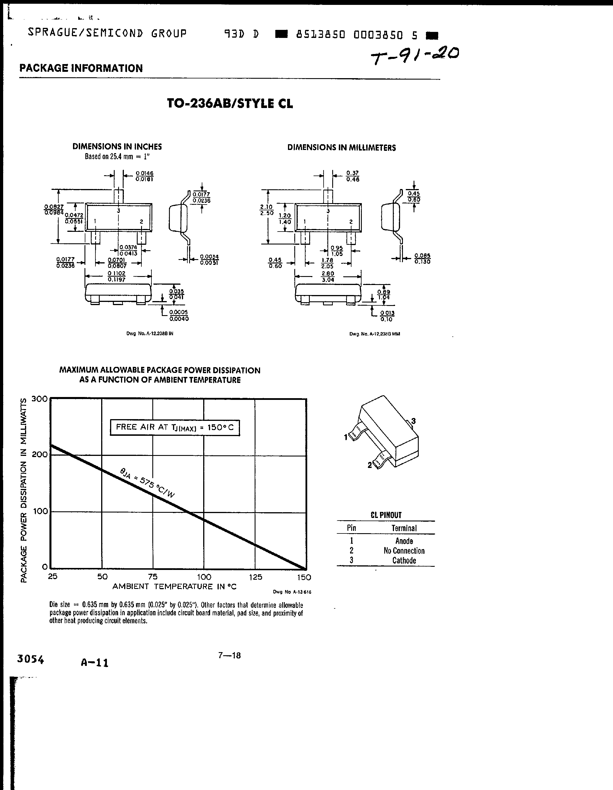 Даташит TMPD5711 - Small Outline Diodes страница 2