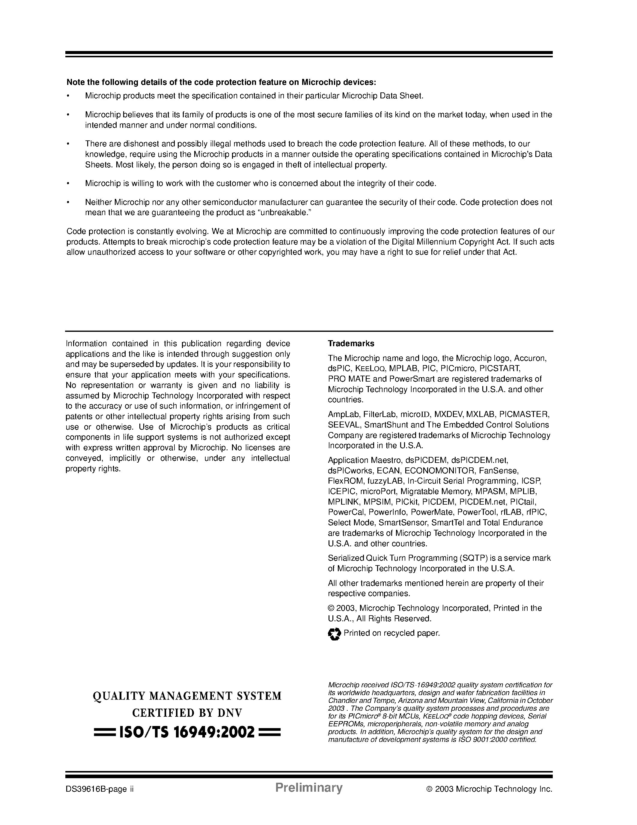 Даташит PIC18F4431 - 28/40/44-Pin Enhanced Flash Microcontrollers with nanoWatt Technology / High Performance PWM and A/D страница 2