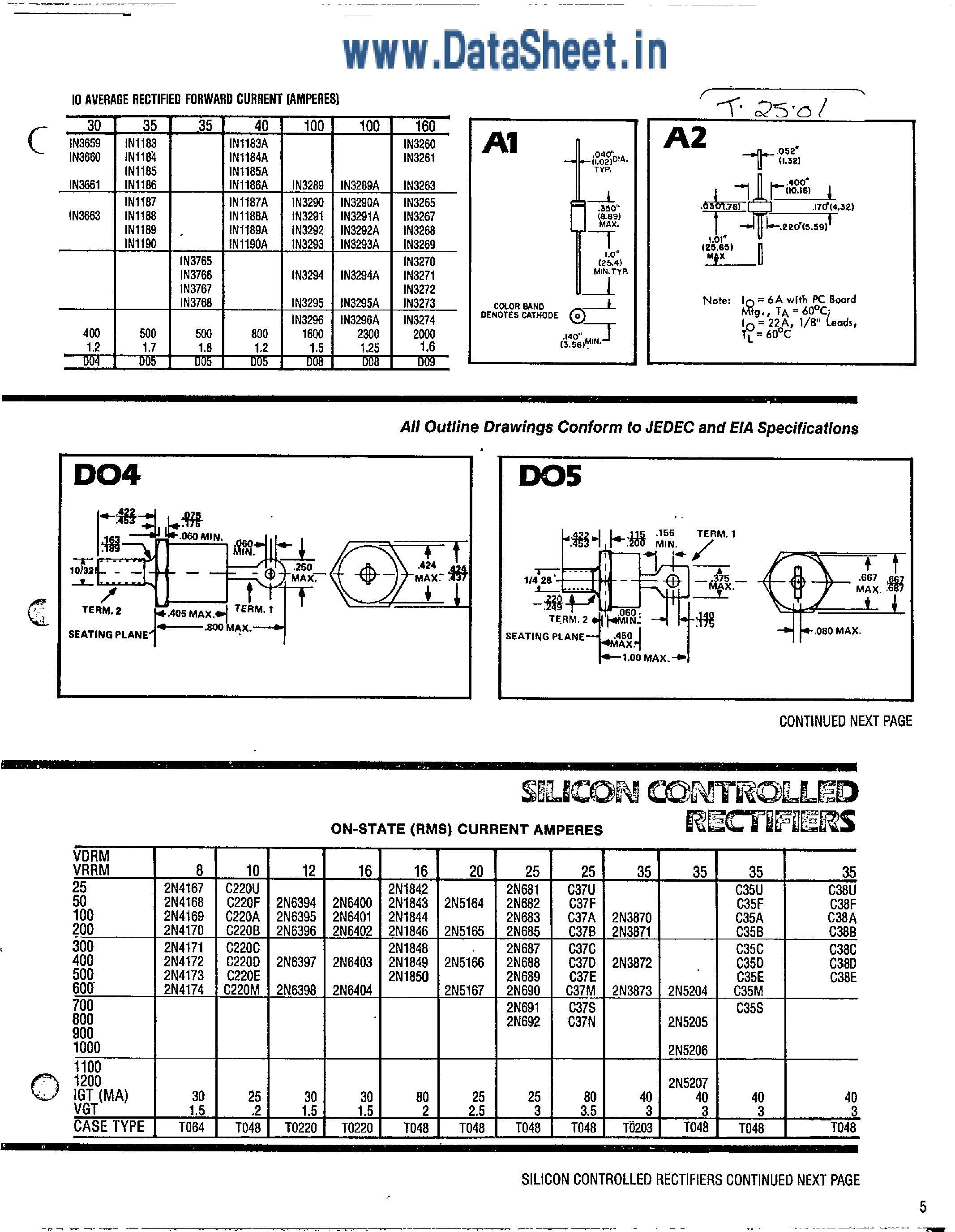 Datasheet 2N465 - BJT TRANSISTOR page 2