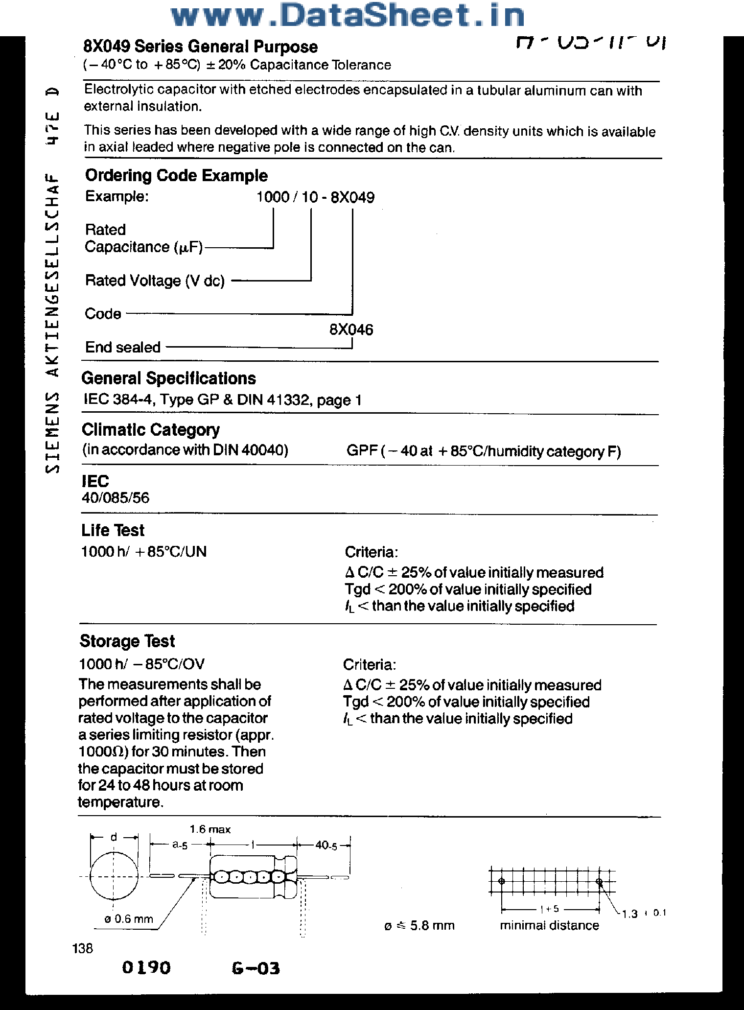 Даташит на микросхему 4700 страница 1 Даташит 4700 - Capacitor / Aluminum Electrolytic страница 1