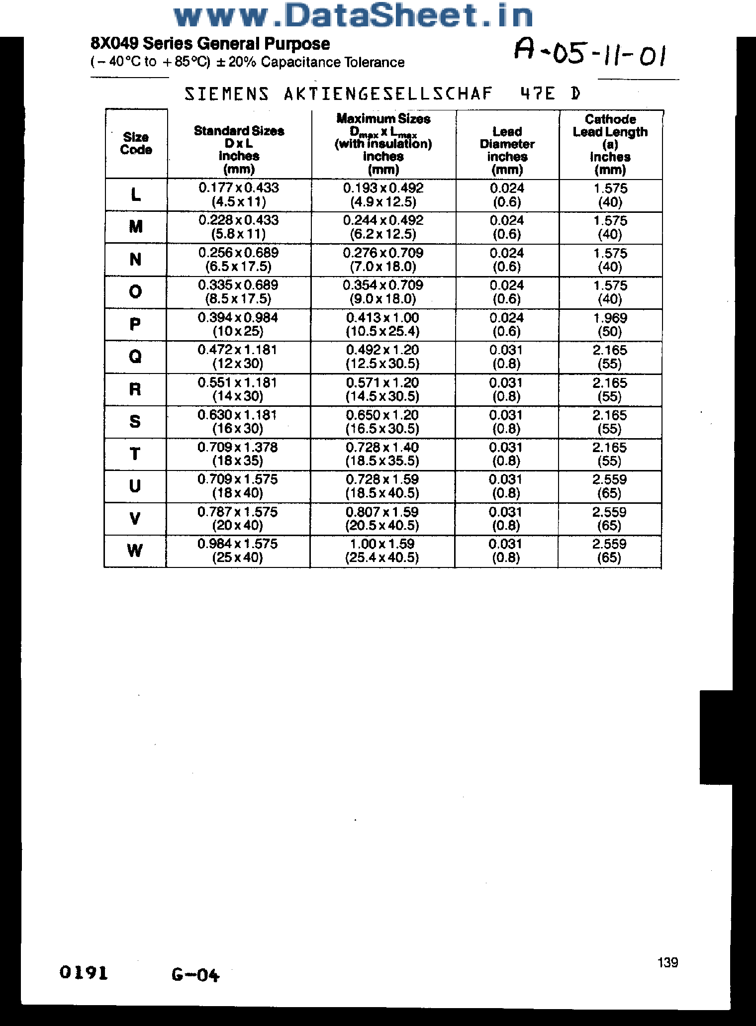 Даташит на микросхему 4700 страница 2 Даташит 4700 - Capacitor / Aluminum Electrolytic страница 2