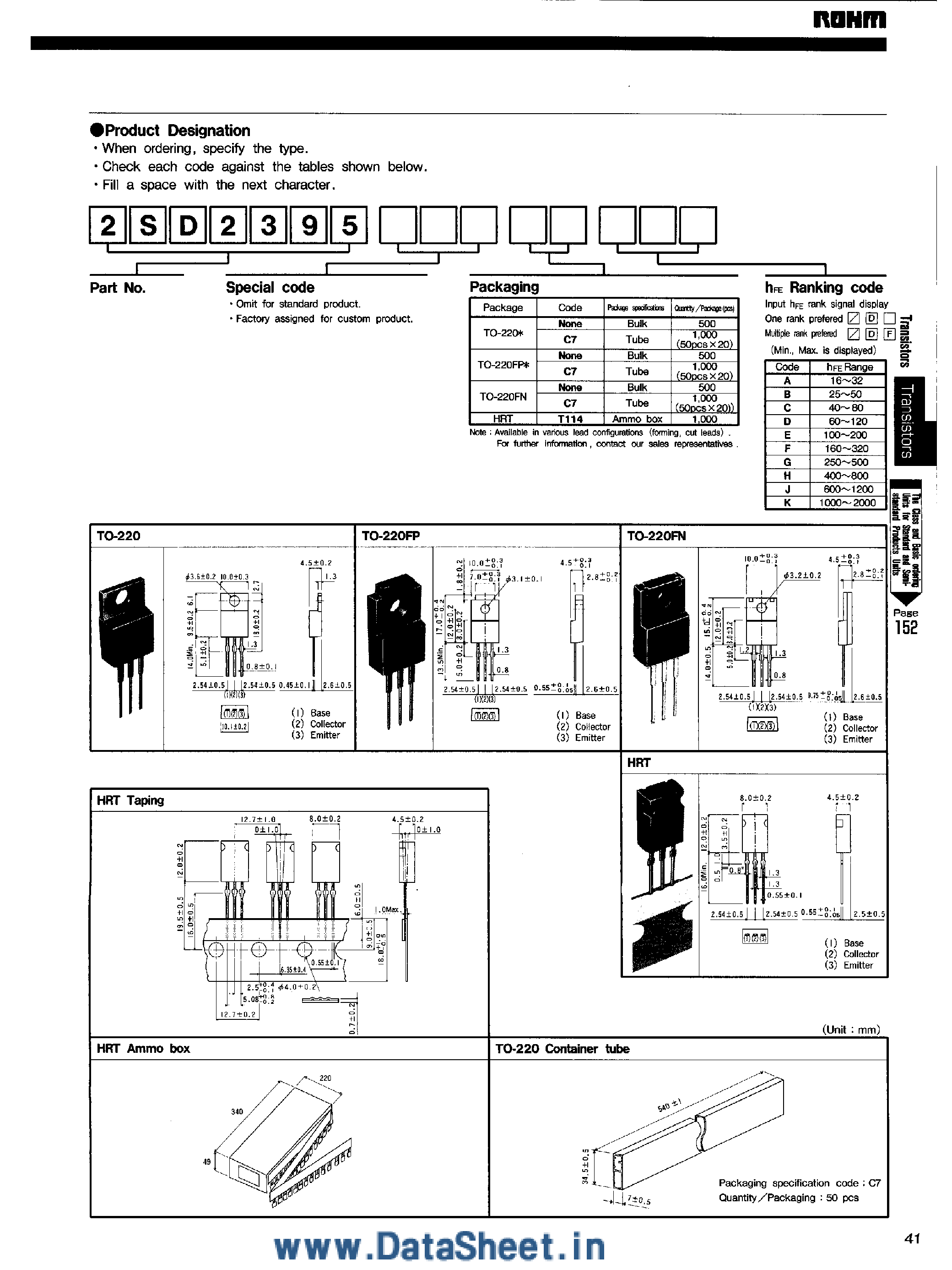 Datasheet 2SB1339 page 2 Datasheet 2SB1339 - TRANSISTOR page 2