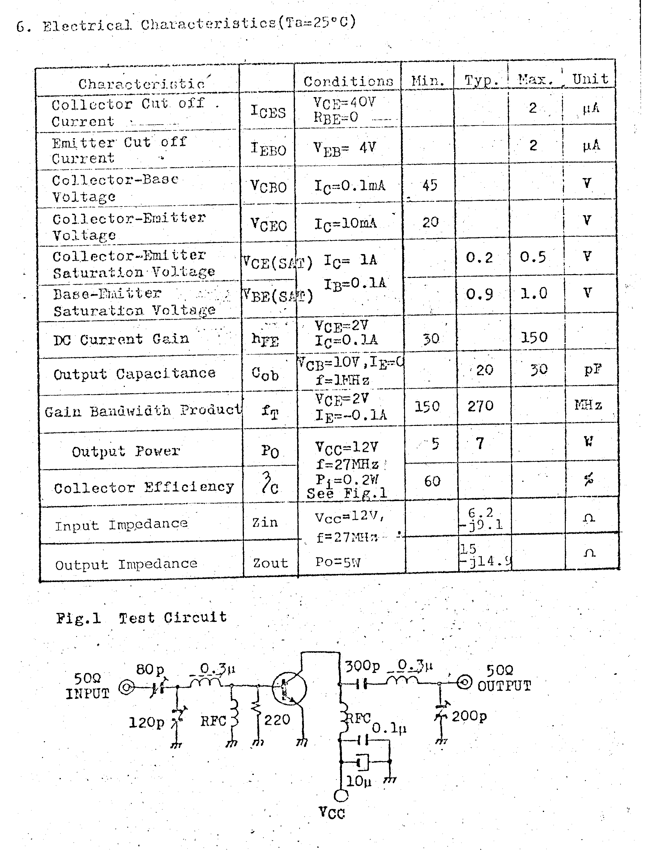 Даташит на микросхему 2SC2020 страница 2 Даташит 2SC2020 - RP POWER TRANSISTOR страница 2