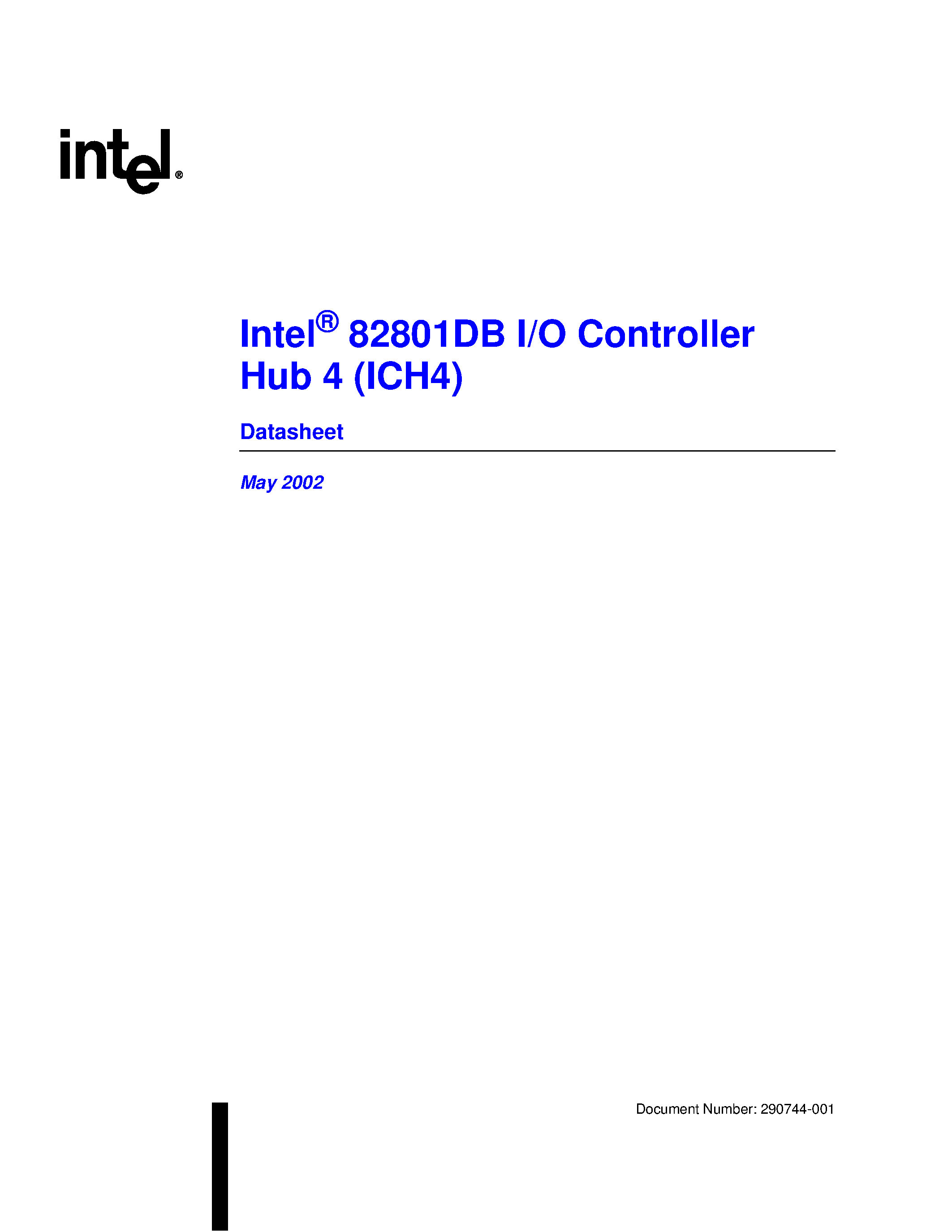 Даташит 82801DB - I/O Controller Hub 4 страница 1