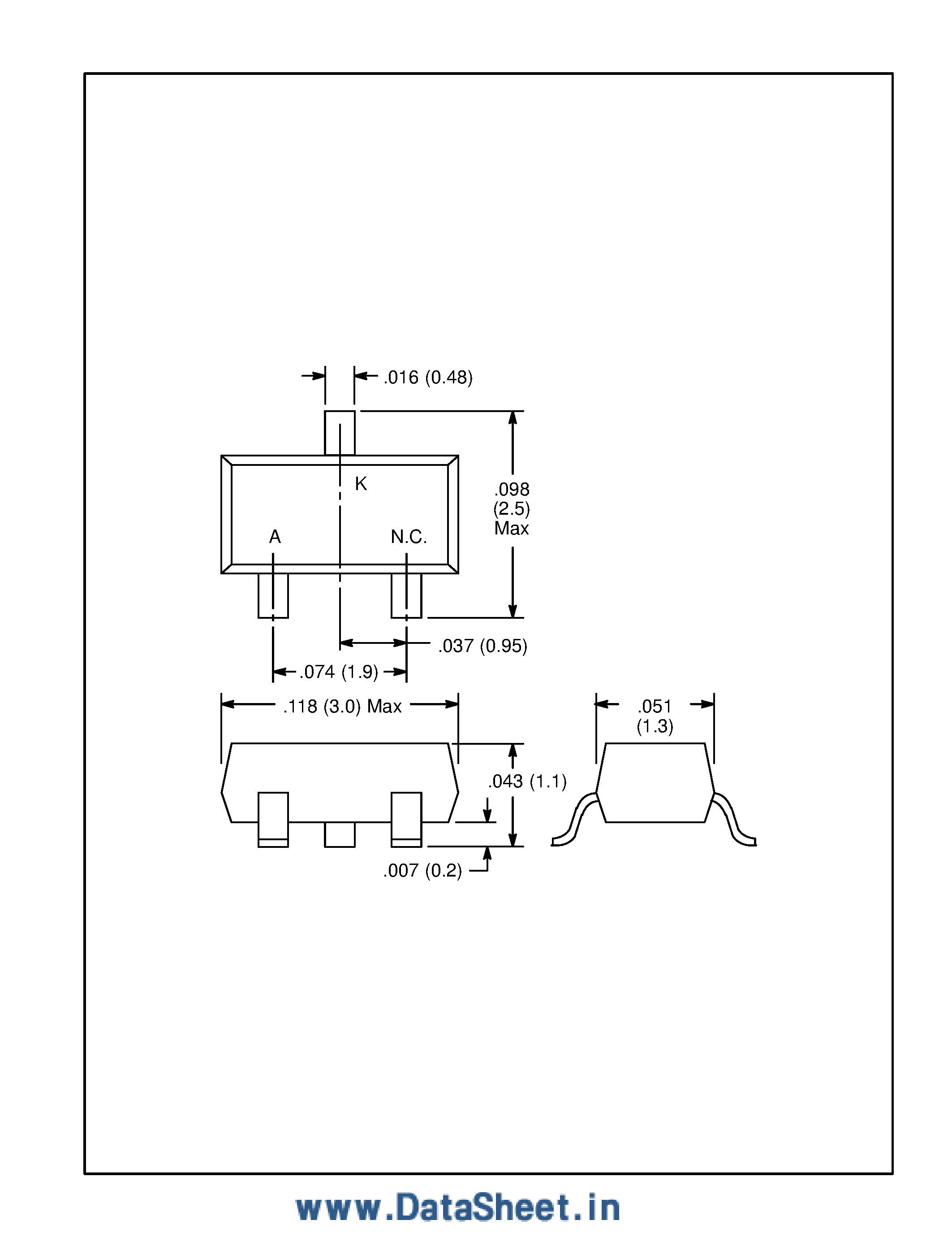 Datasheet 5031SM page 2 Datasheet 5031SM - Zener Diode page 2