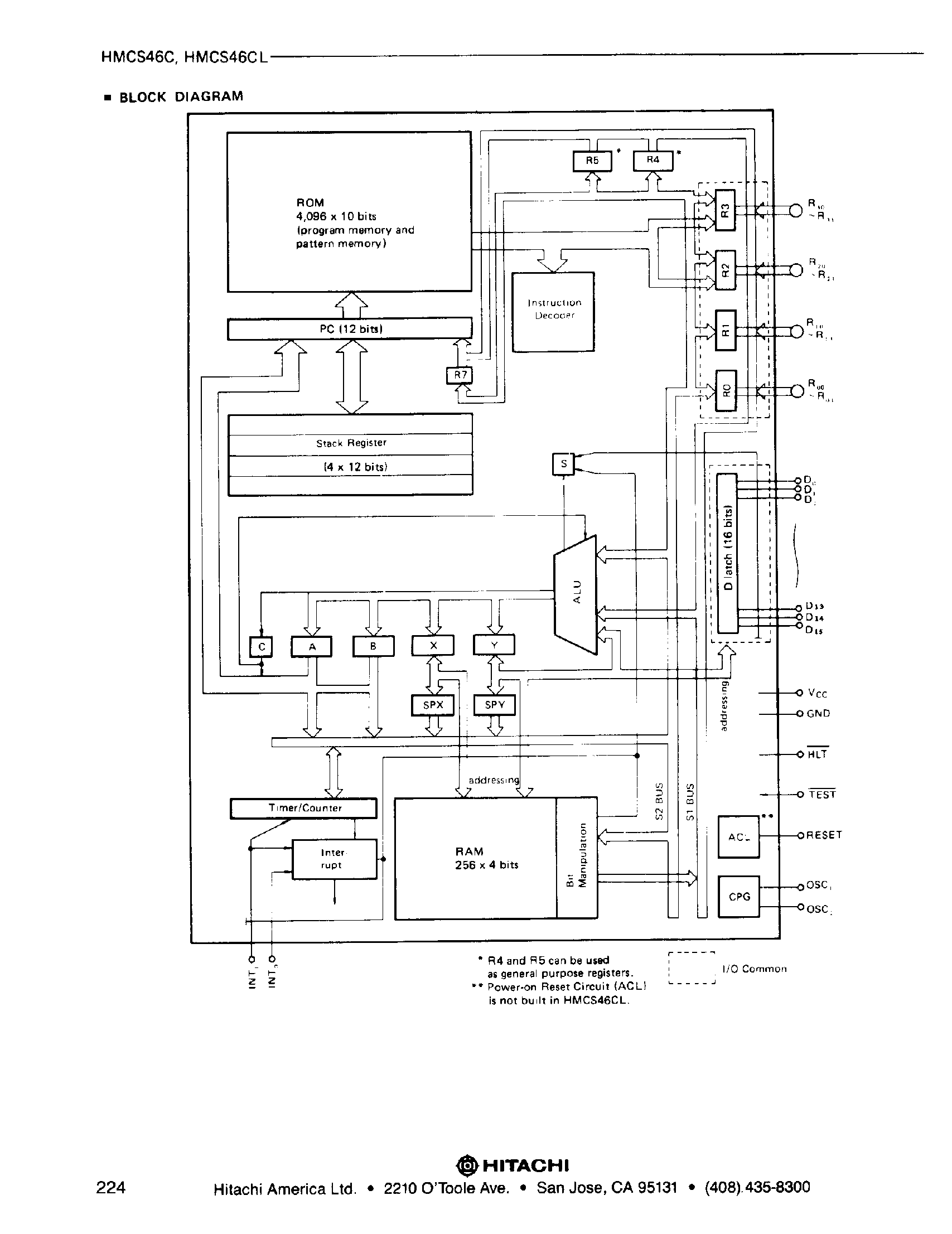 Datasheet HD44840 page 2 Datasheet HD44840 - (HD44840 / HD44848) CMOS 4-bit SINGLE CHIP page 2