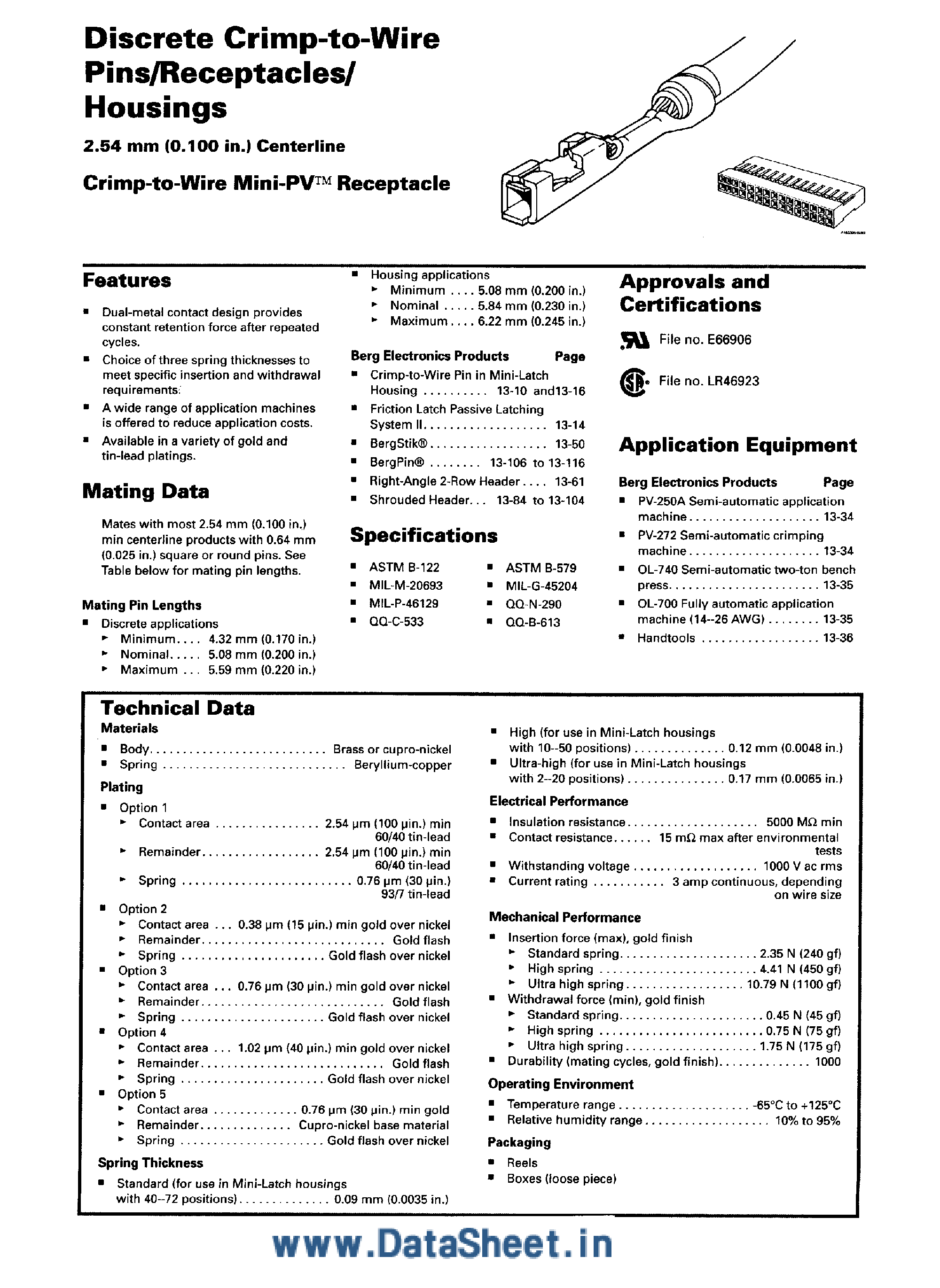 Даташит 48236-000 - Connector Accessory страница 2
