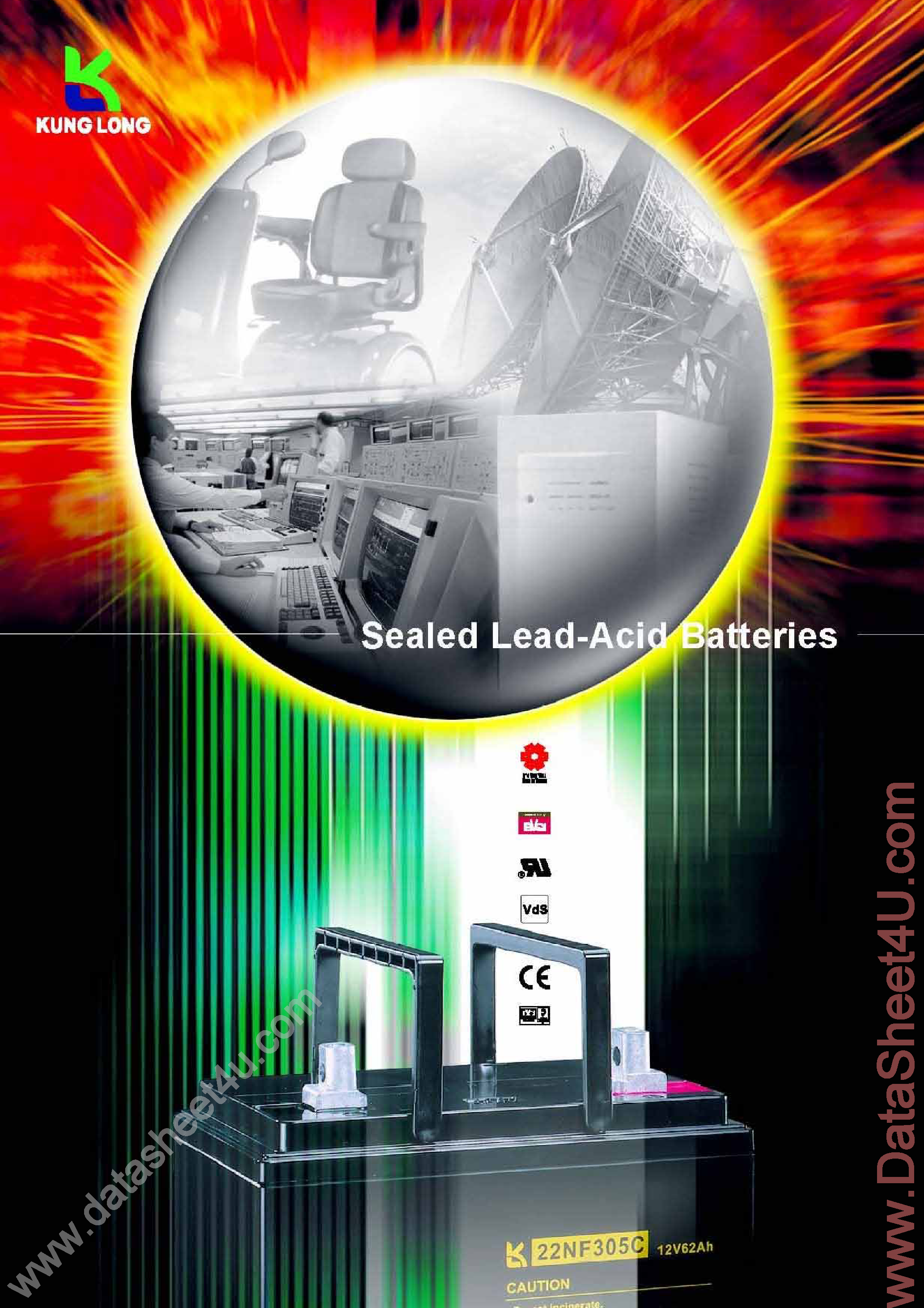 Datasheet WP7.2-12 - (WPxx-xx) Lead Acid Batteries page 1