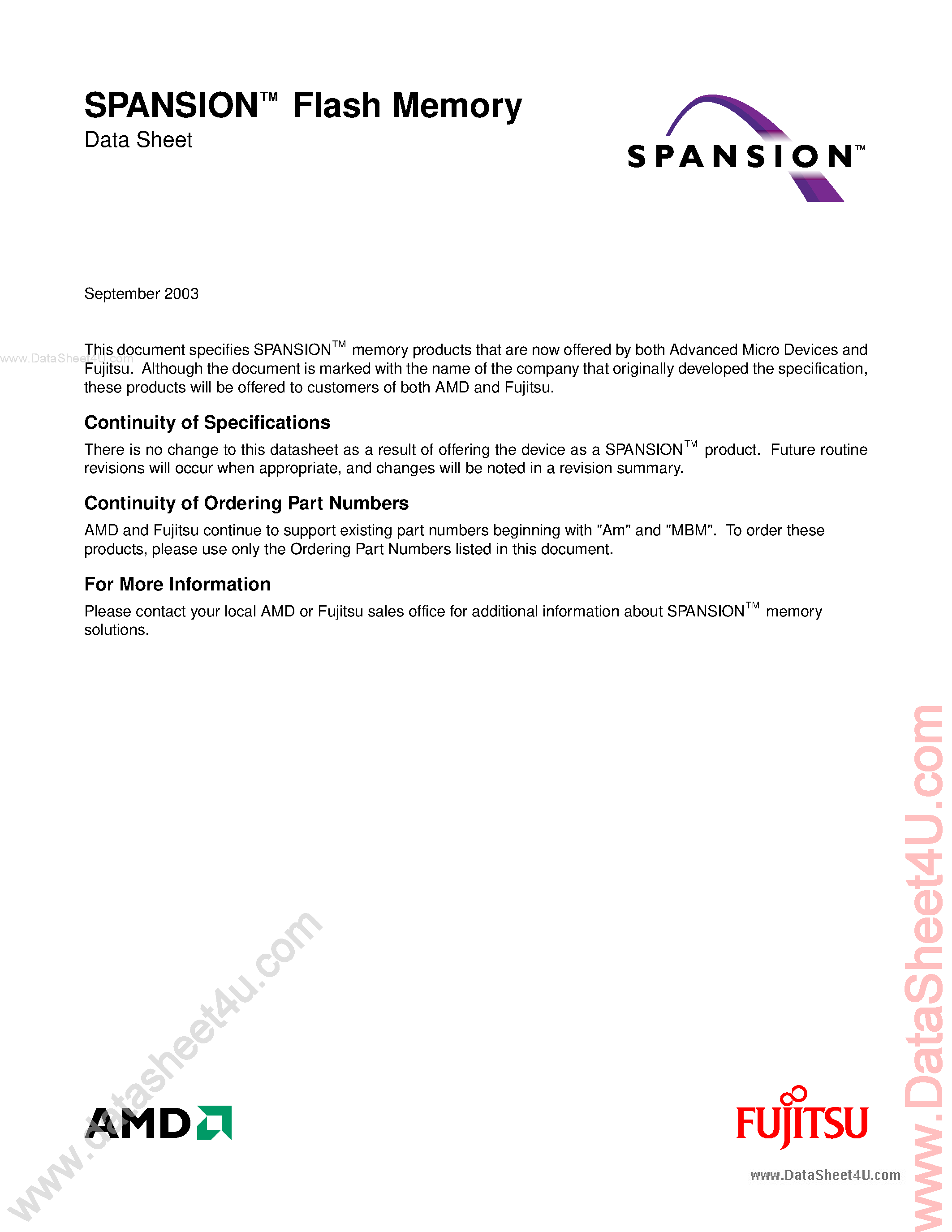 Даташит 29LV800BE - Search -----> MBM29LV800BE / AM29LV800BE страница 1