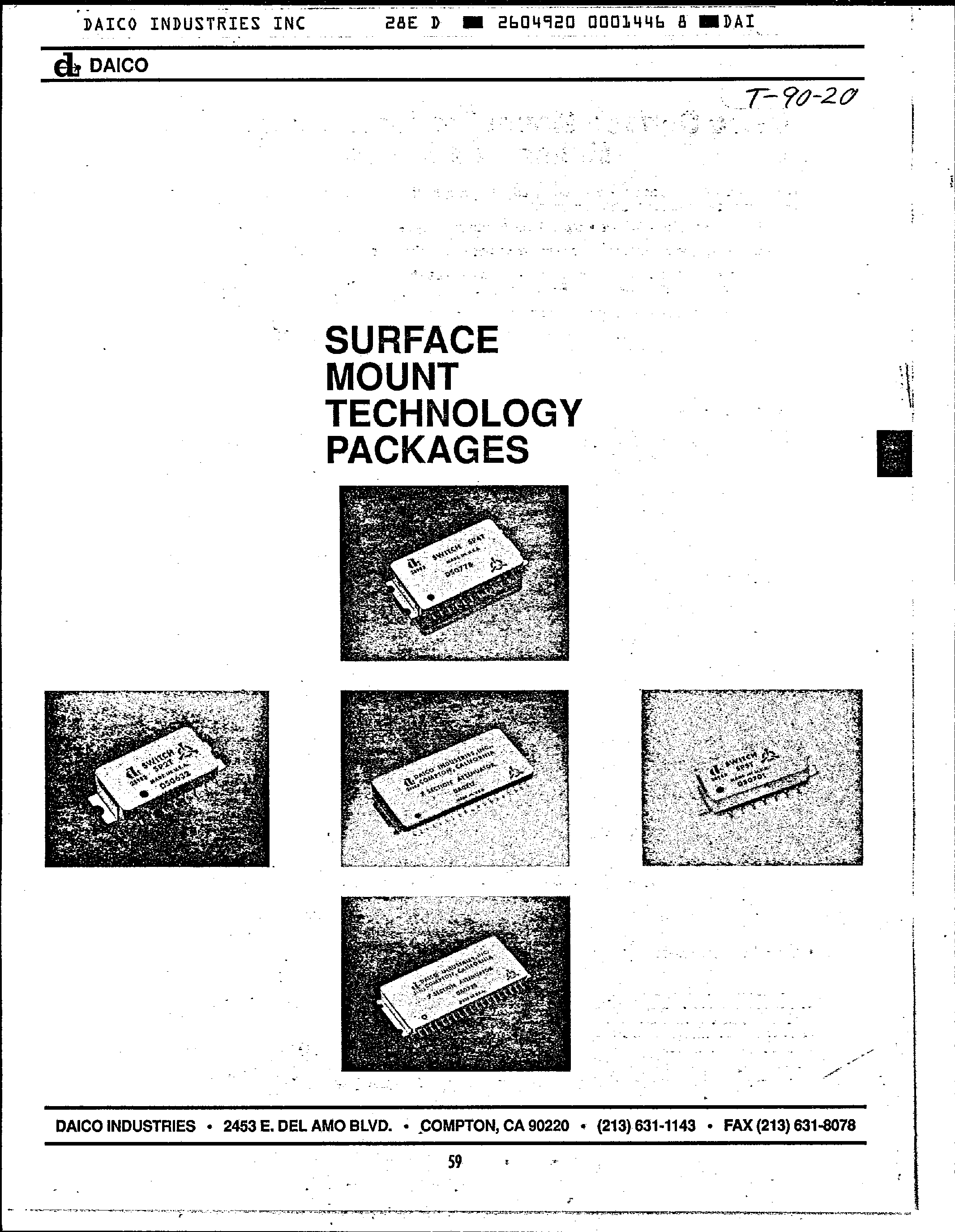 Datasheet DS0475 - Built-in TTL Compatible Driver page 2