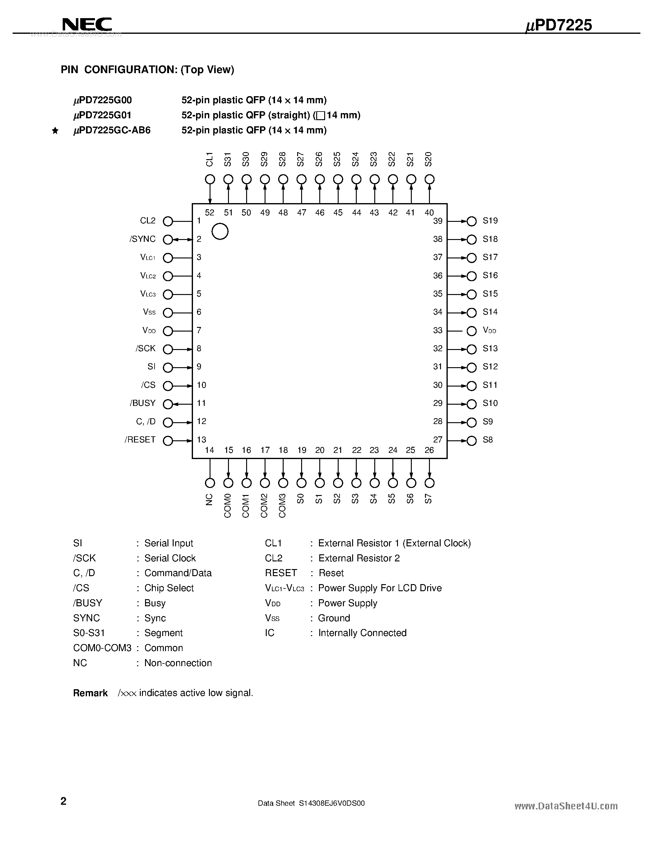Даташит на микросхему D7225G страница 2 Даташит D7225G - Search -----> UPD7225G страница 2