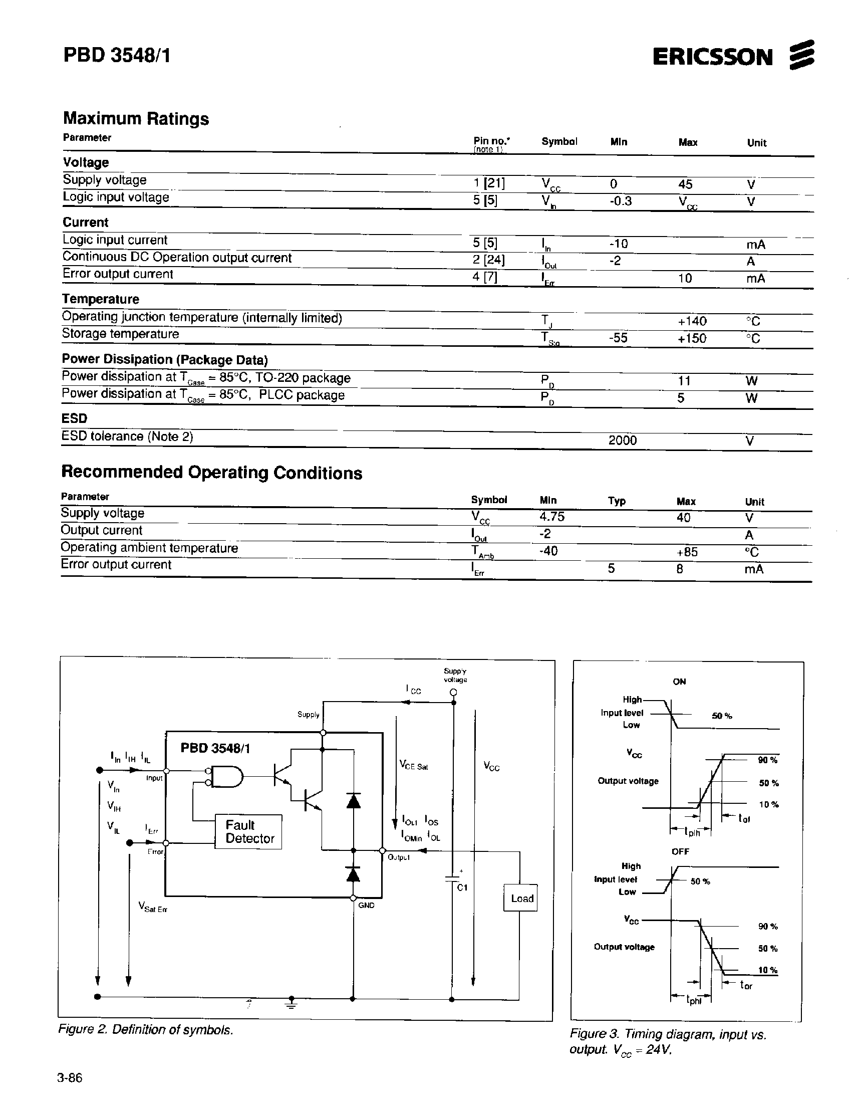 Datasheet PBD3548/1 page 2 Datasheet PBD3548/1 - Universal Source Driver page 2