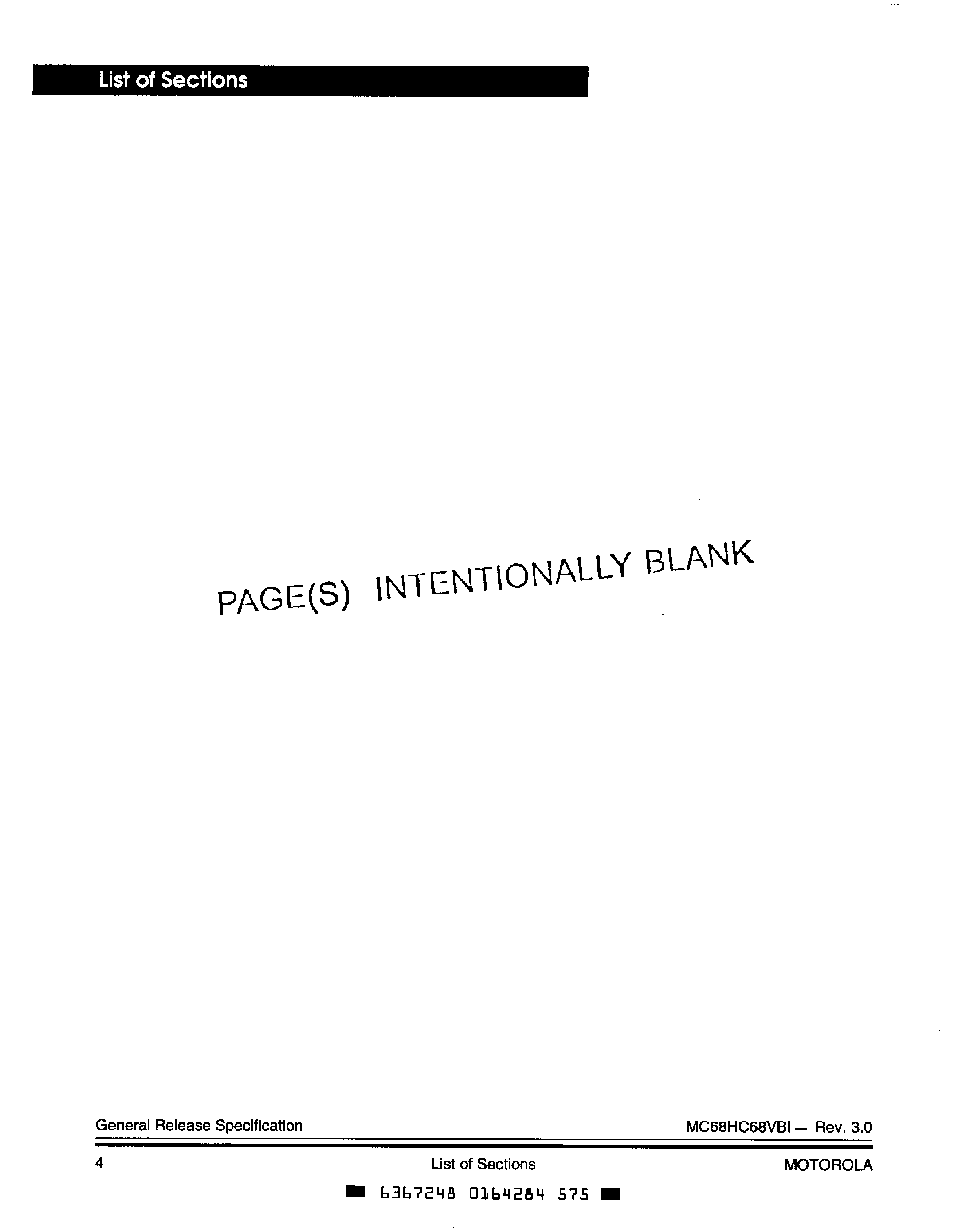Даташит на микросхему MC68HC68VBI страница 2 Даташит MC68HC68VBI - TV/VIDEO CIRCUIT / SPECIAL TV/VIDEO ENCODER/DECODER страница 2