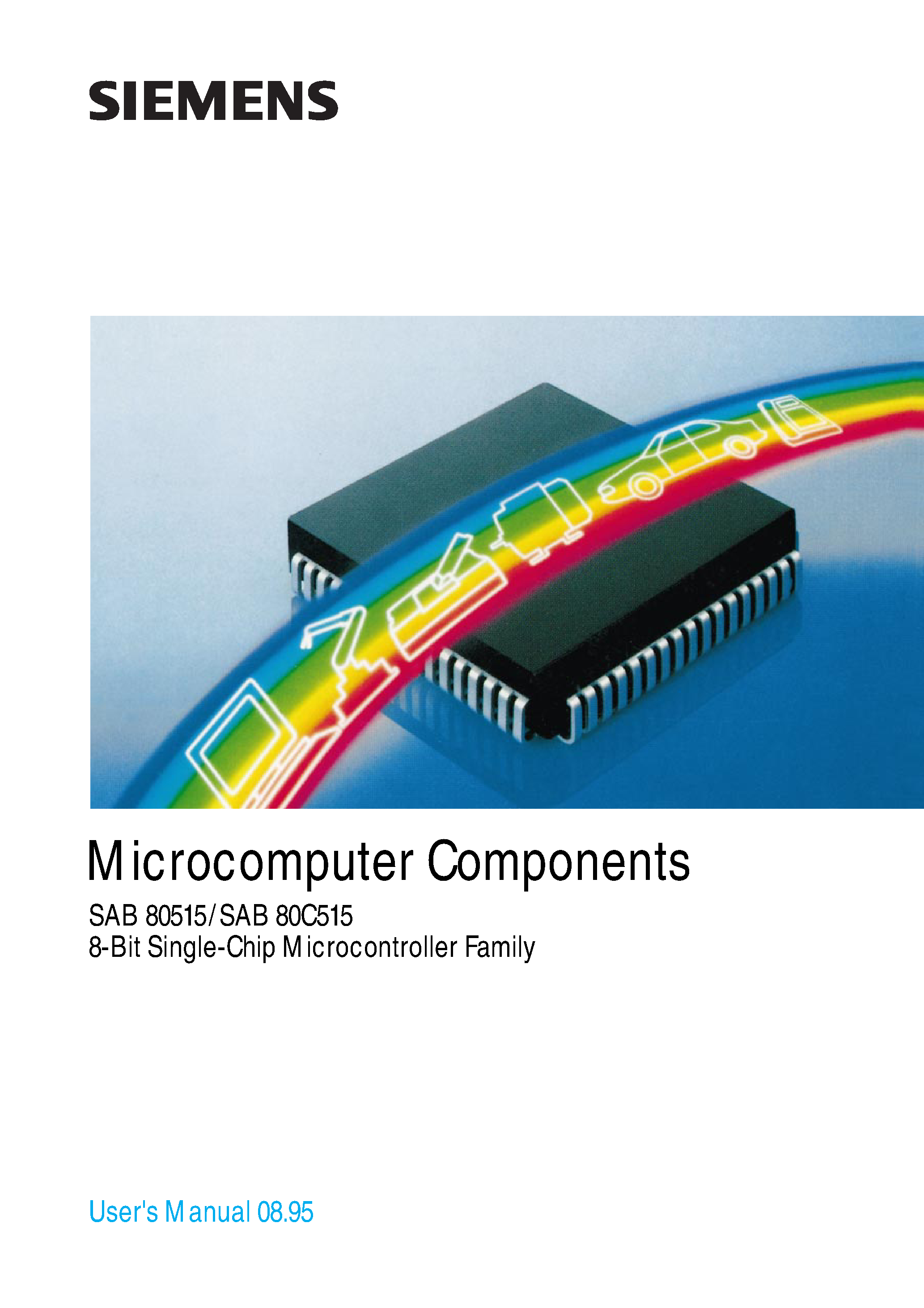 Даташит SAB80C515 - 8-Bit Single-Chip Microcontroller Family страница 1