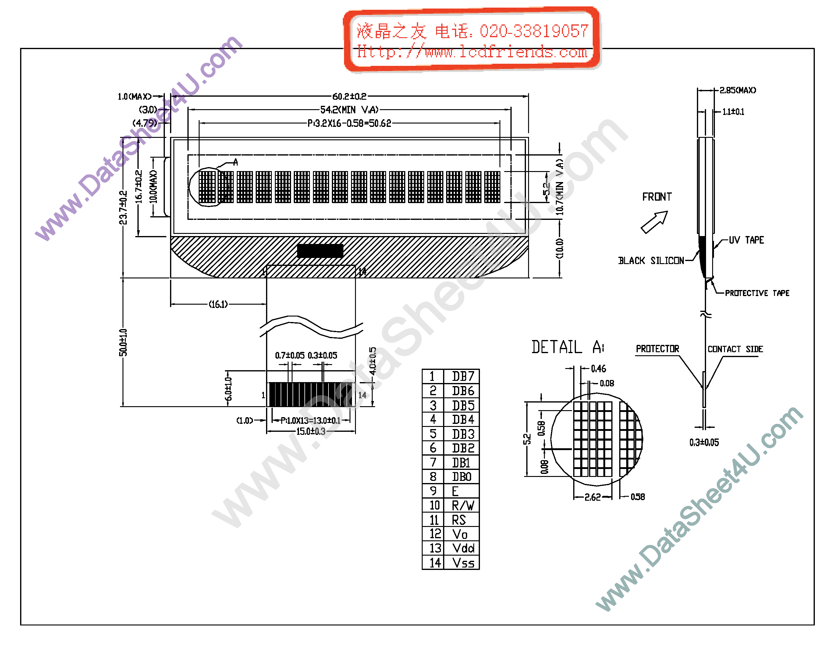Даташит на микросхему tm161b-g страница 1 Даташит tm161b-g - LCD_Module страница 1
